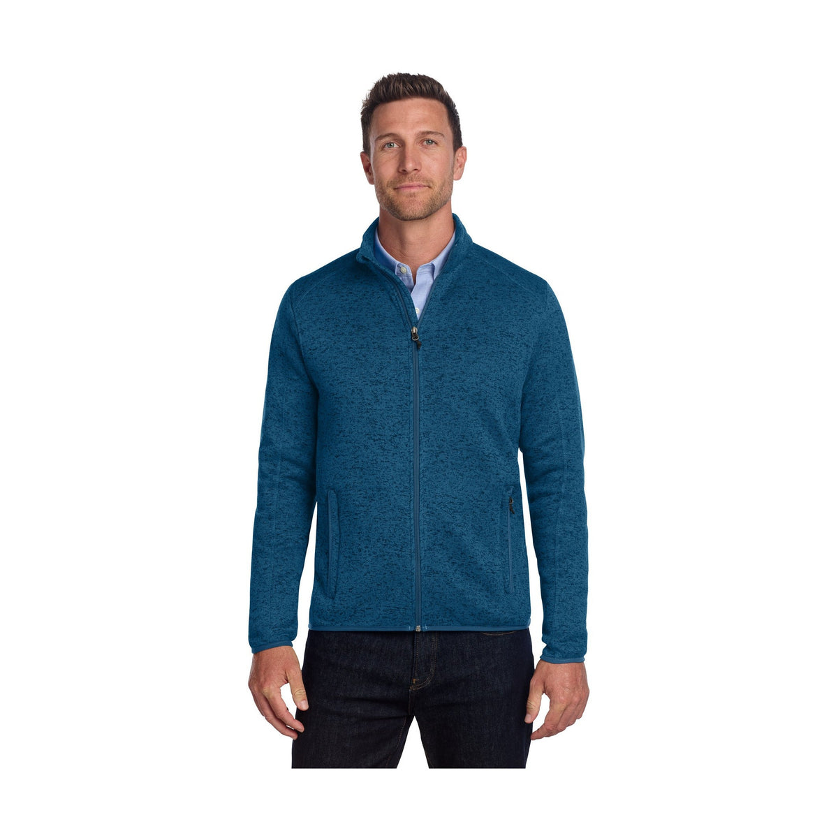 Port Authority Men's Sweater Fleece Jacket