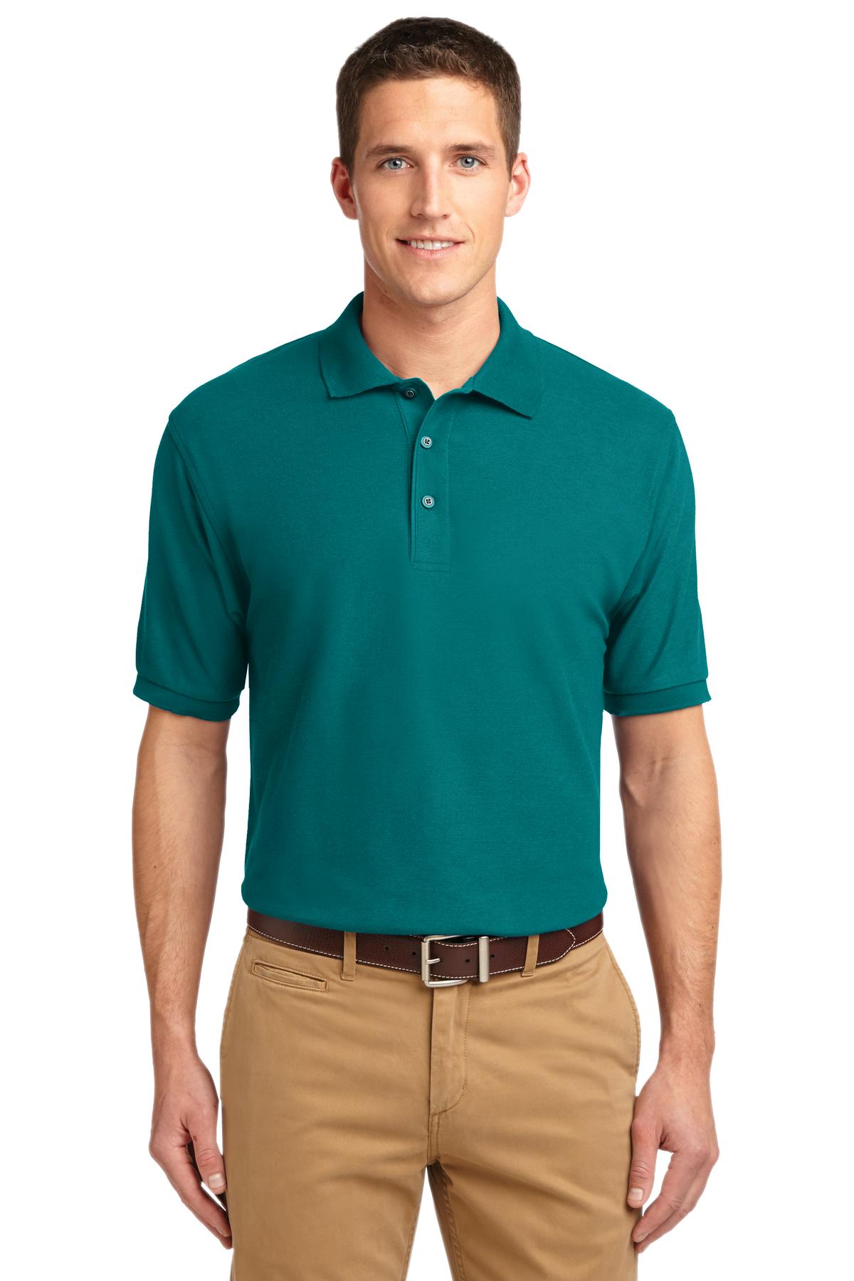 Port Authority Men's Tall Silk Touch Polo-1