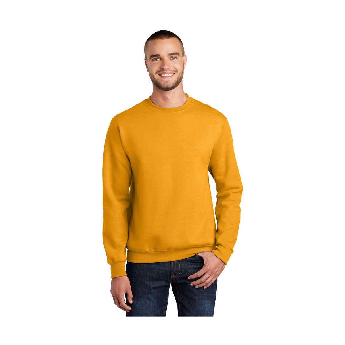 Port & Co Men's Essential Fleece Crewneck Sweatshirt
