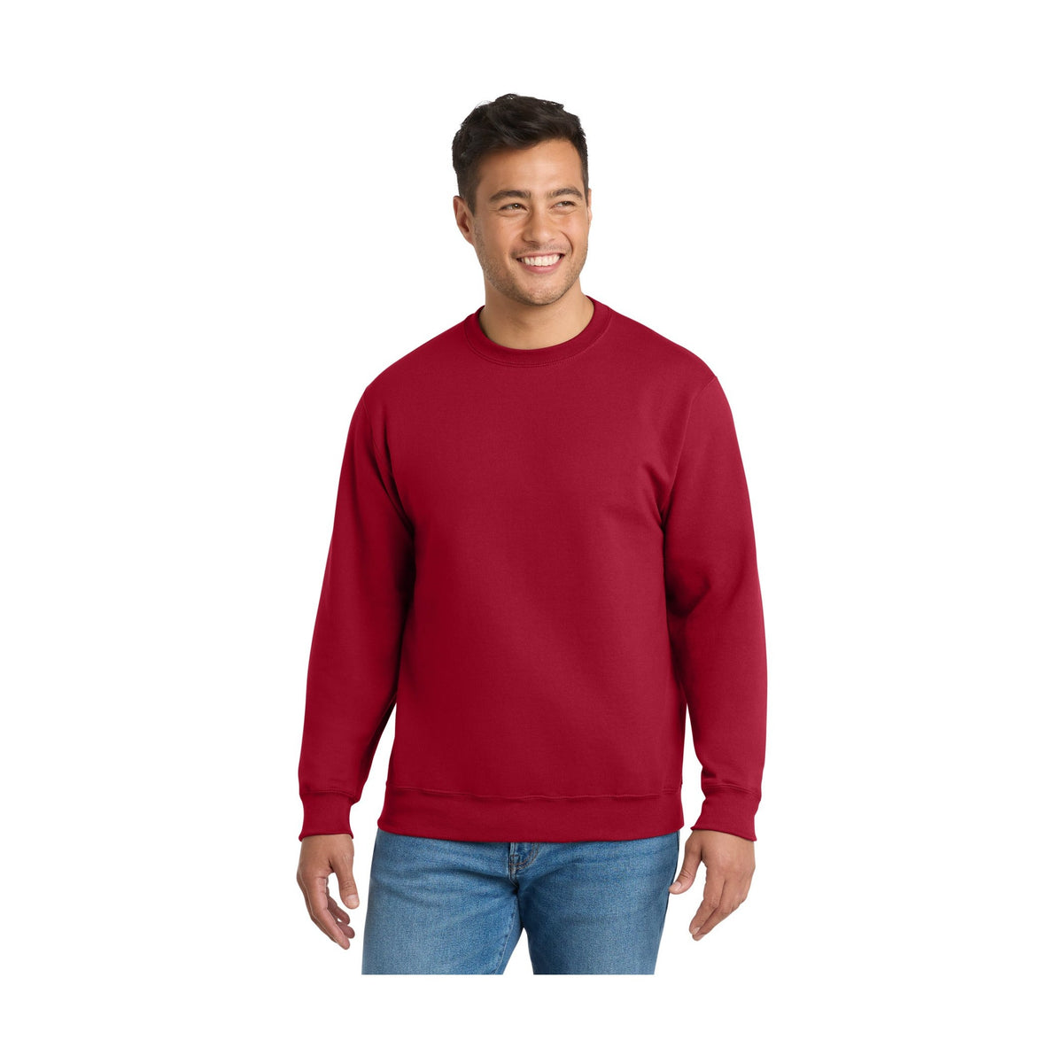 Port & Co Men's Essential Fleece Crewneck Sweatshirt