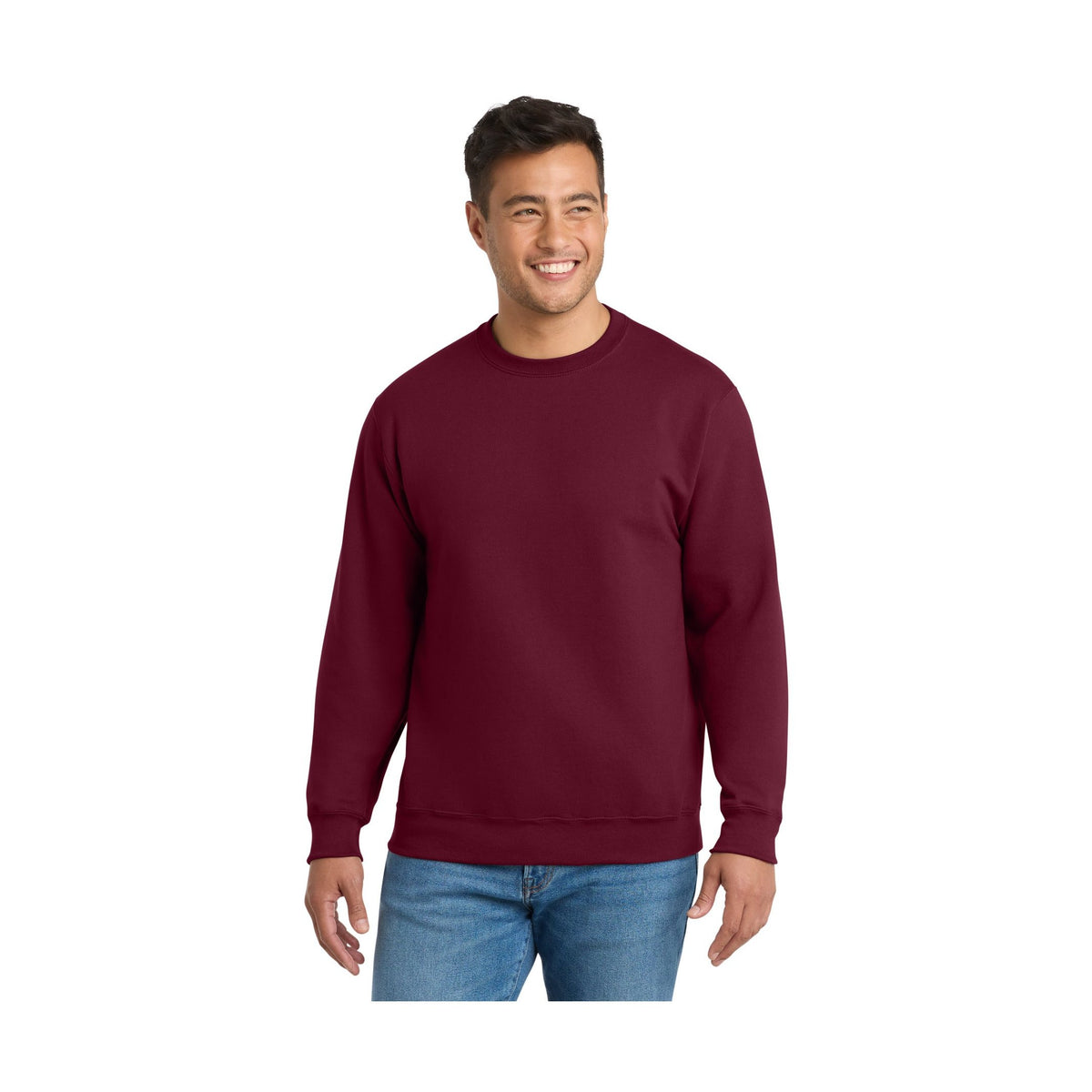 Port & Co Men's Essential Fleece Crewneck Sweatshirt