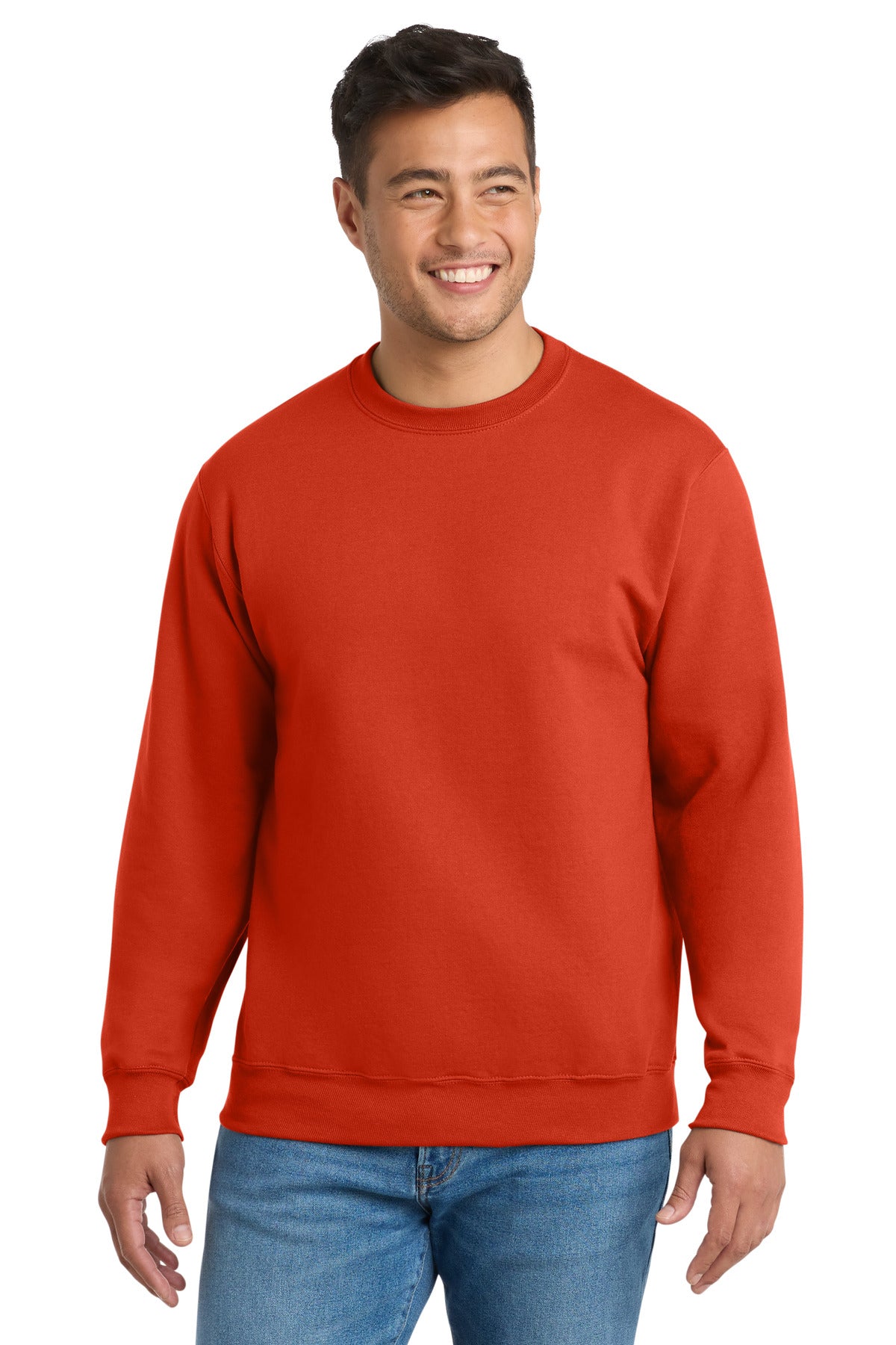 Port & Co Men's Essential Fleece Crewneck Sweatshirt