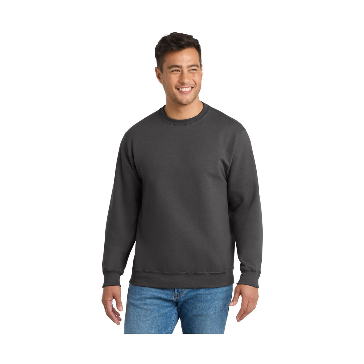 Port & Co Men's Essential Fleece Crewneck Sweatshirt