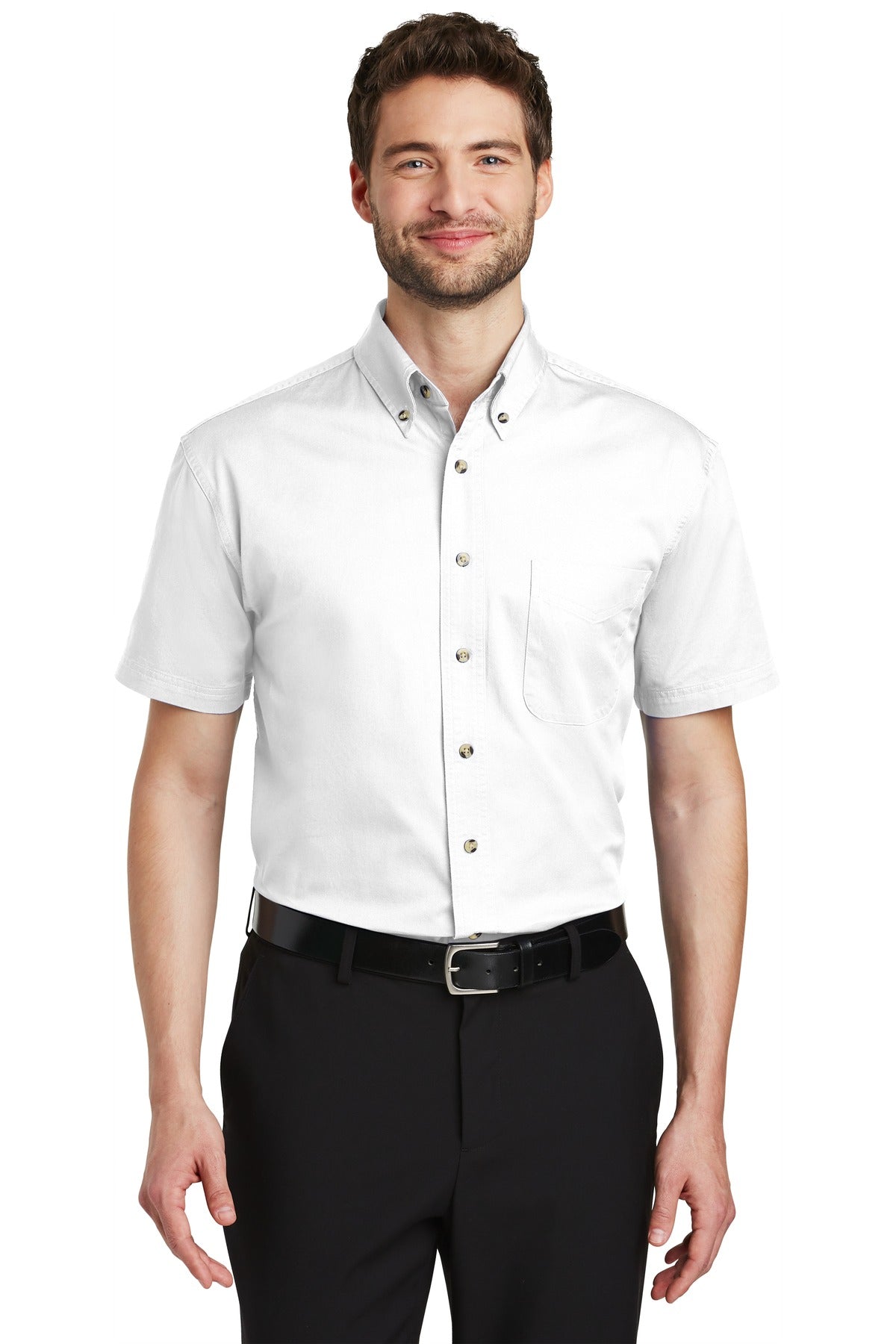 Port Authority Men's Short Sleeve Twill Shirt