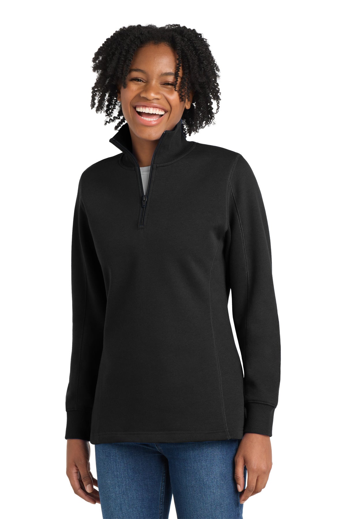 Sport-Tek Women's 1/4-Zip Sweatshirt