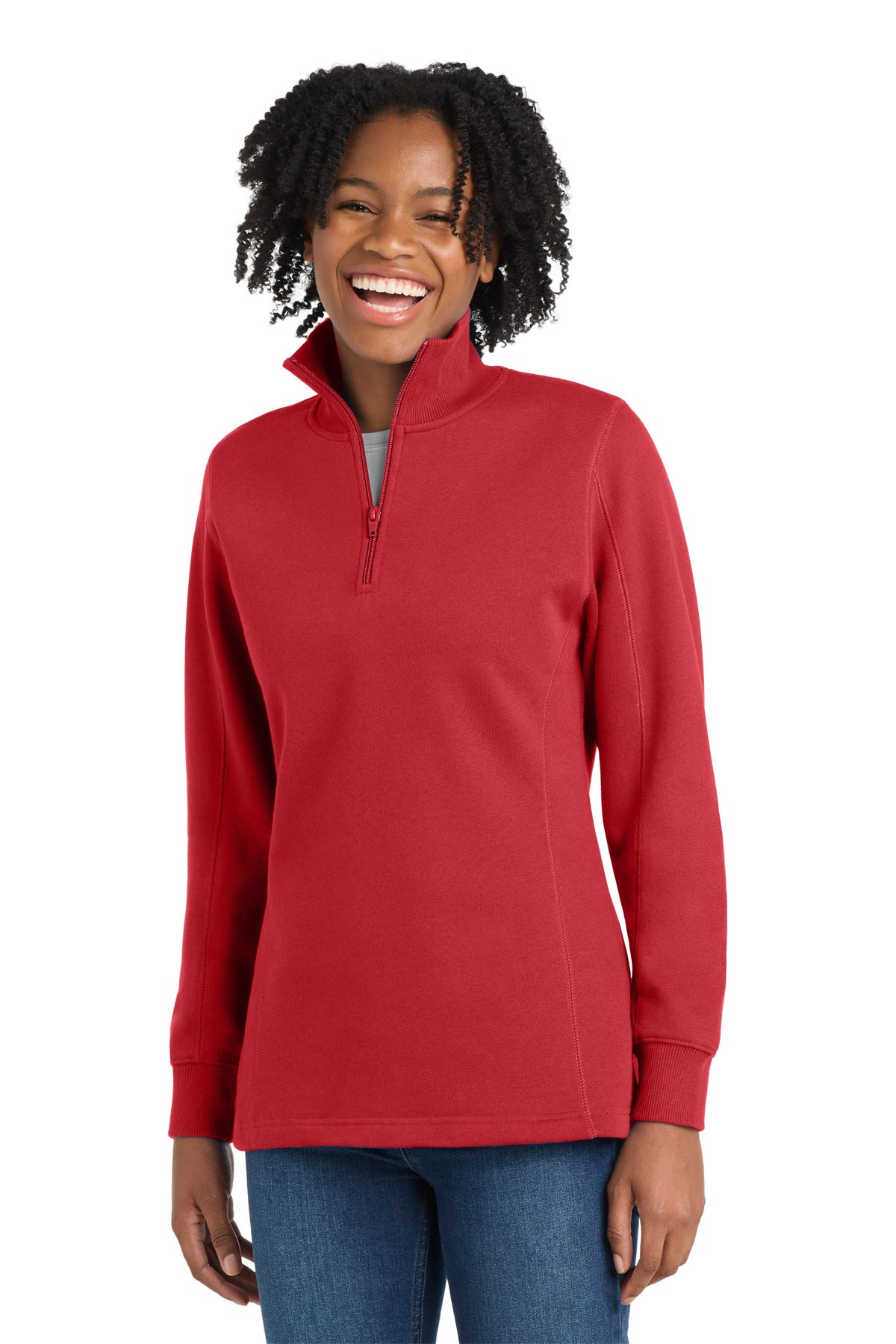 Sport-Tek Women's 1/4-Zip Sweatshirt
