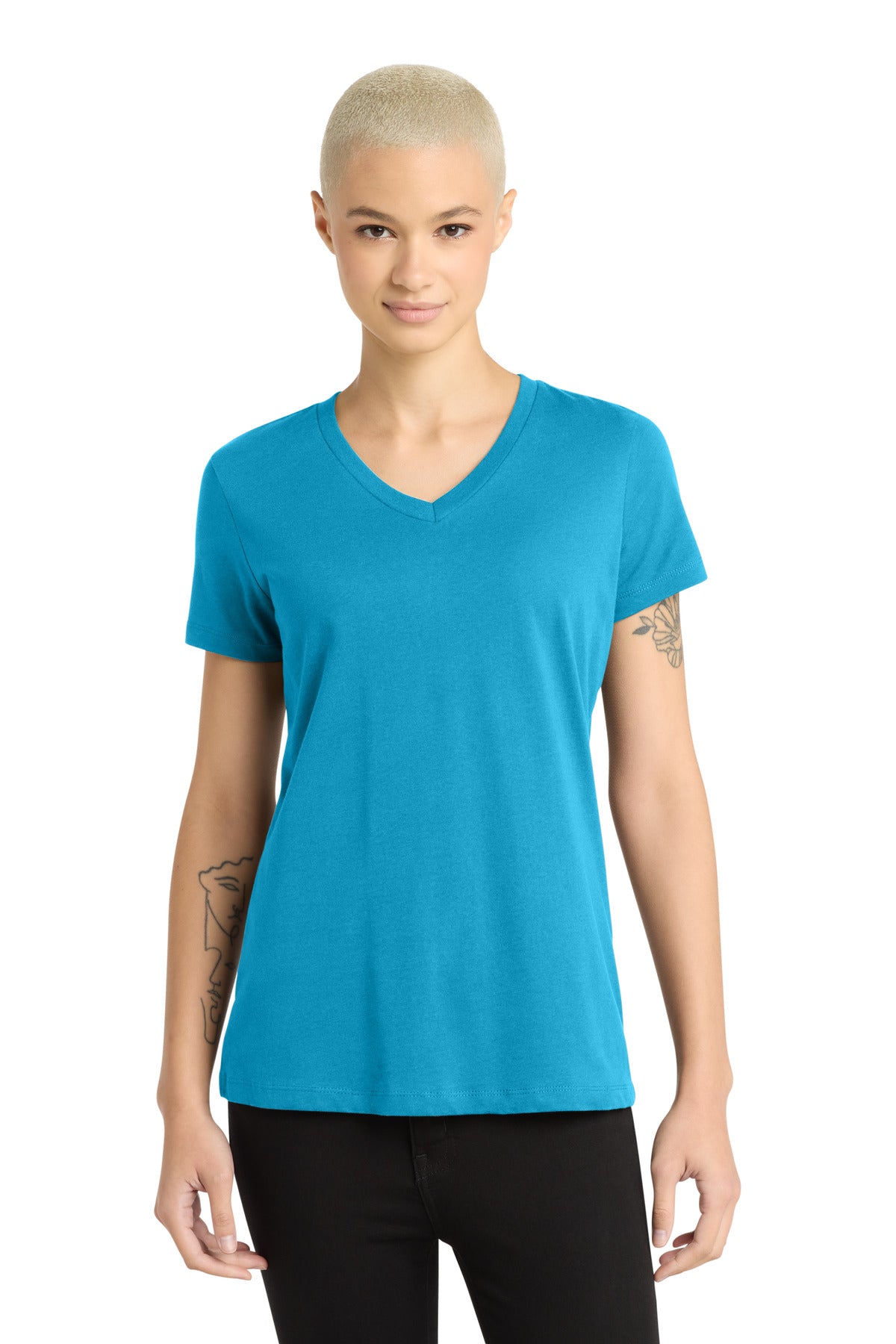 District Women's Perfect Weight V-Neck Tee