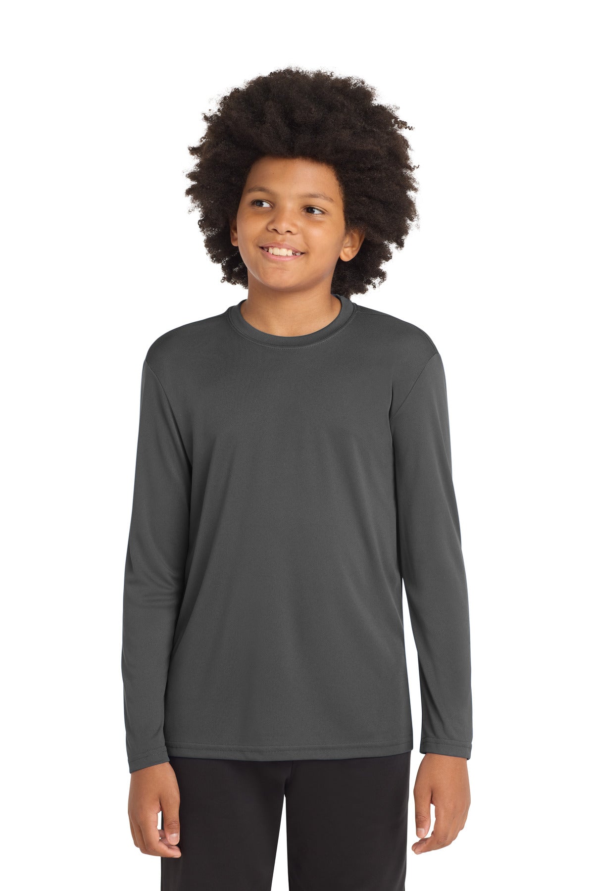 Sport-Tek Youth Long Sleeve PosiCharge Competitor Tee