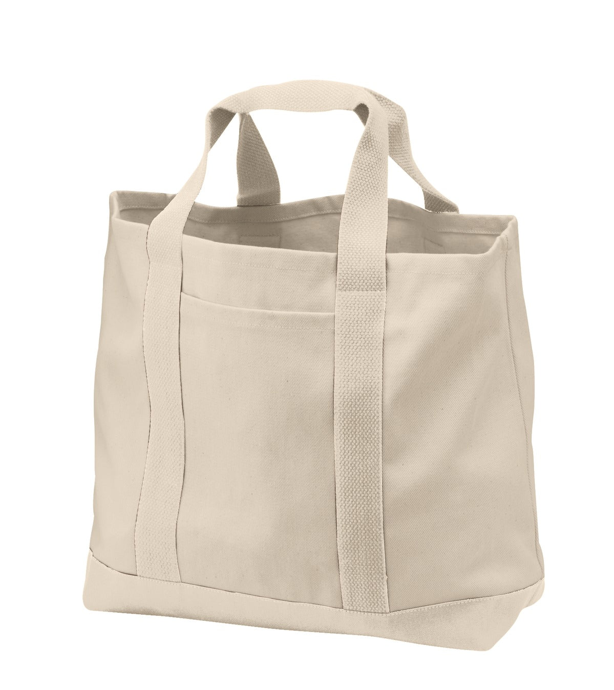 Port Authority Ideal Twill Two-Tone Shopping Tote