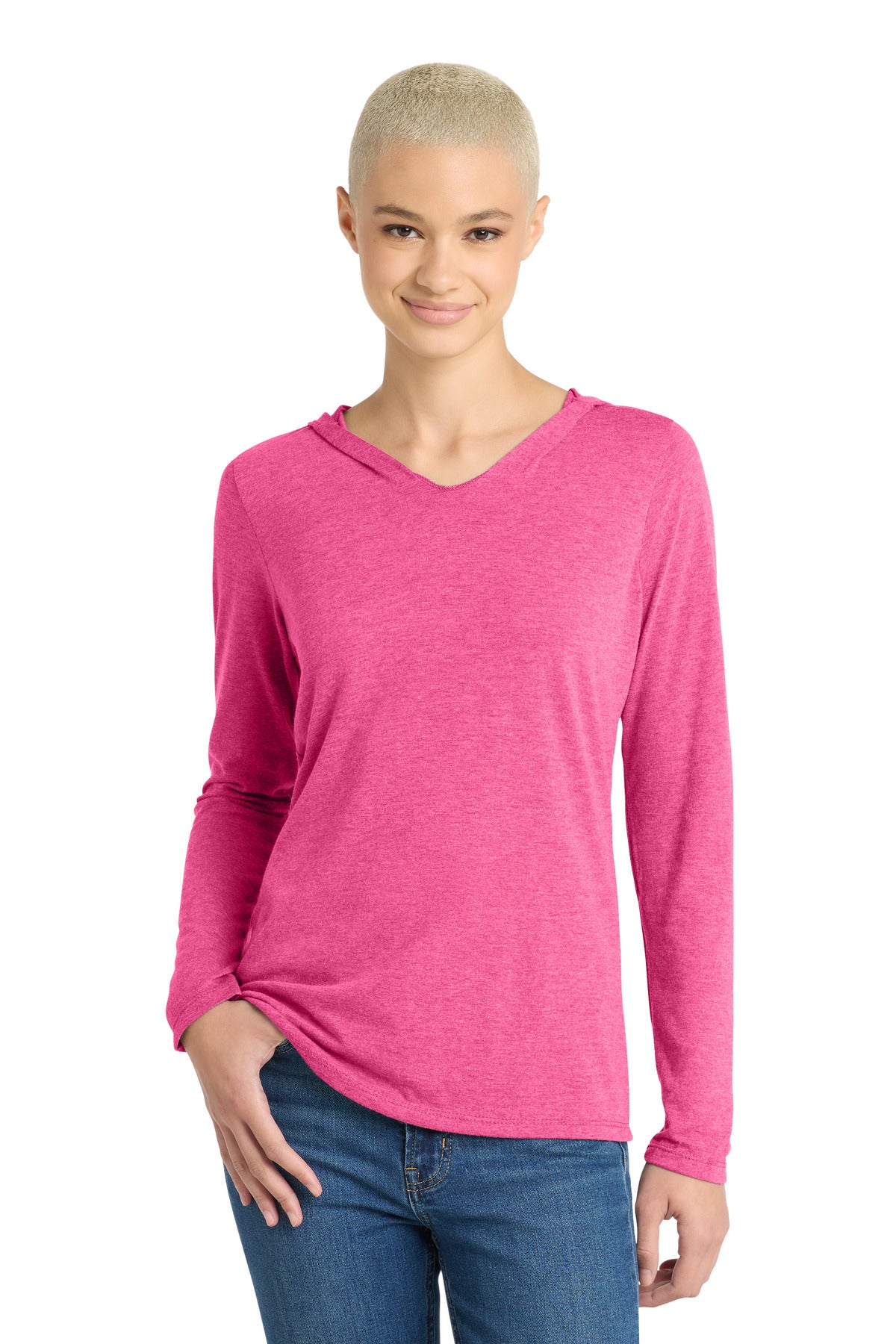 District Women's Perfect Tri Long Sleeve Hoodie