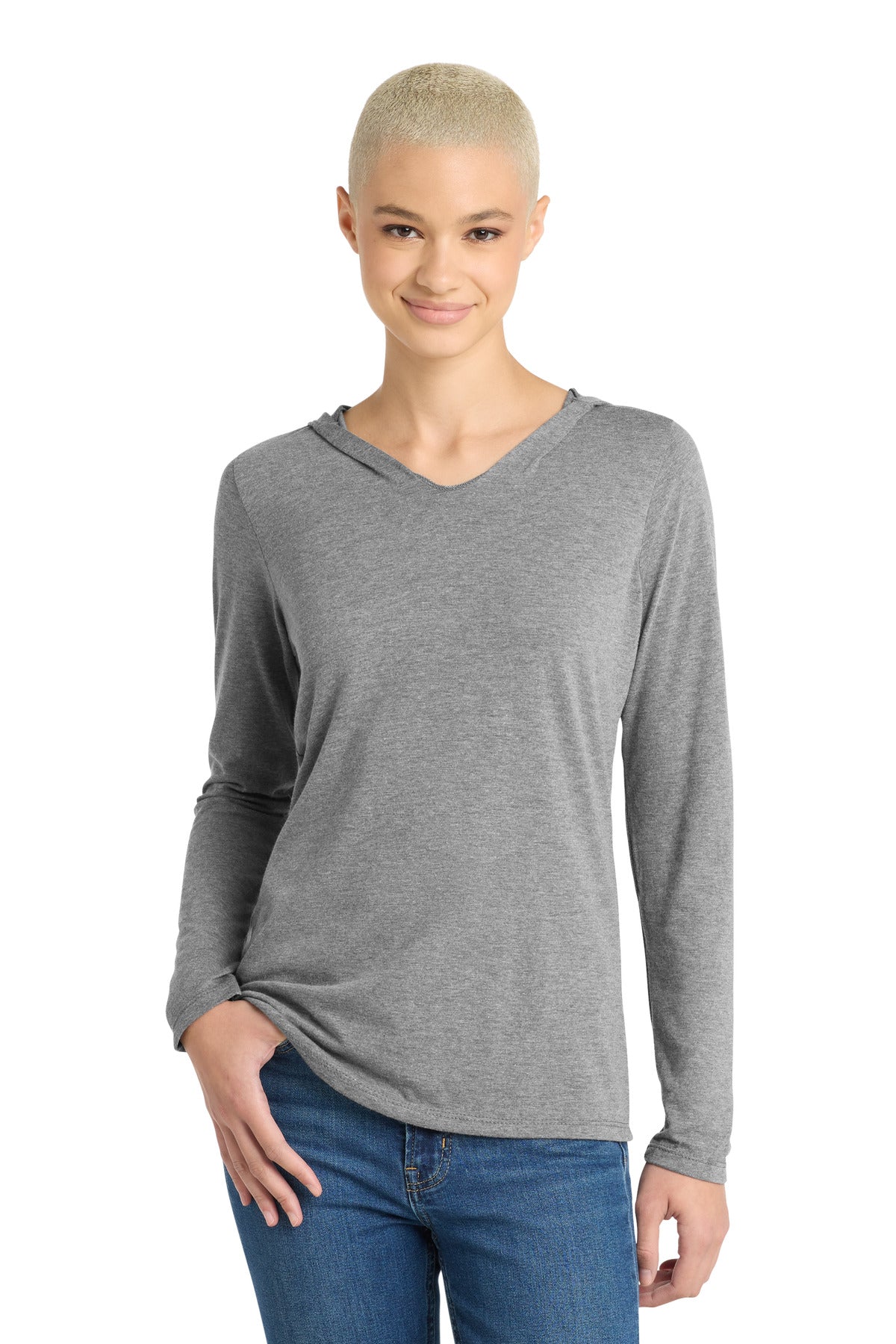 District Women's Perfect Tri Long Sleeve Hoodie
