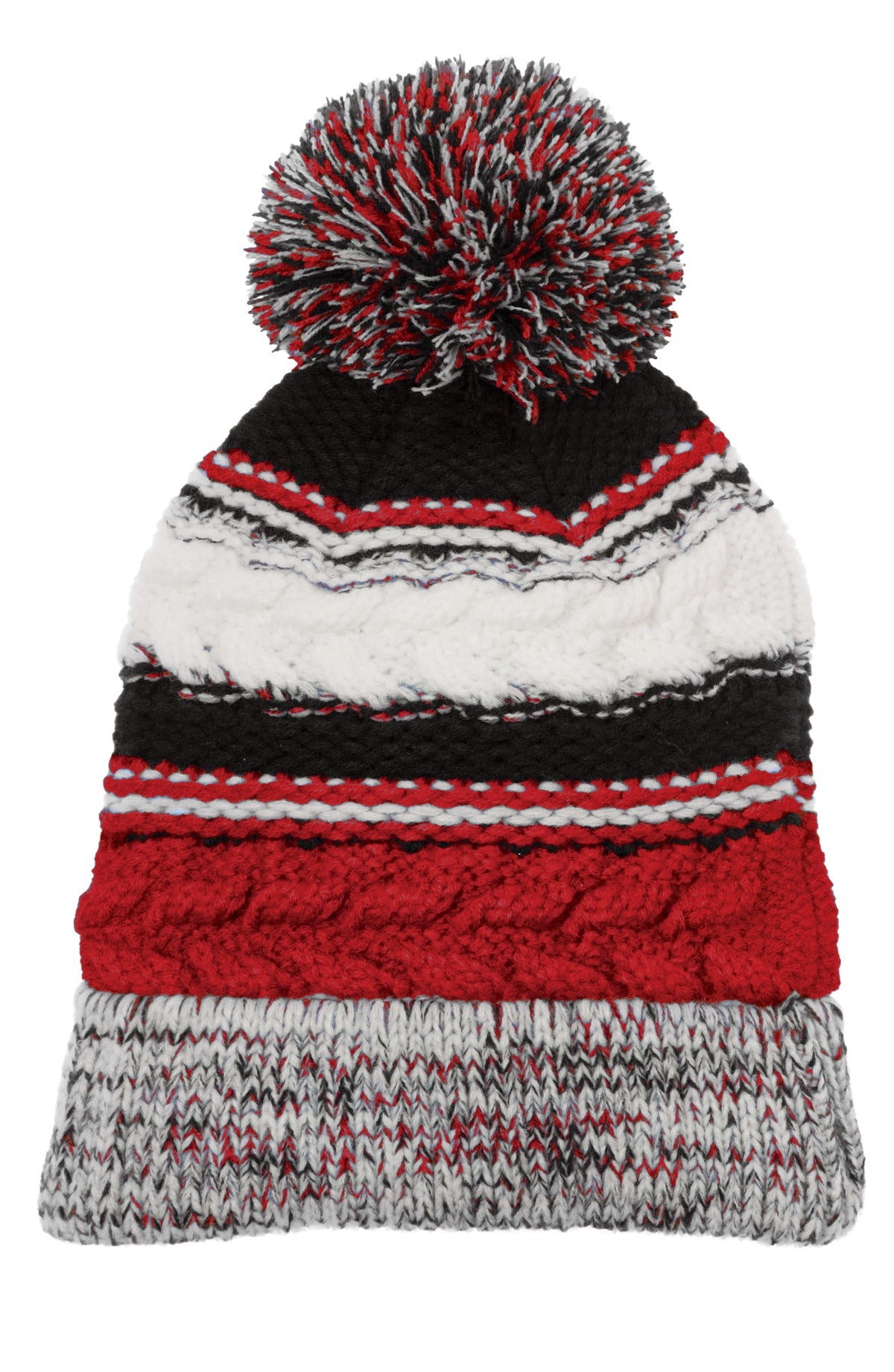 Sport-Tek Men's Pom Pom Team Beanie