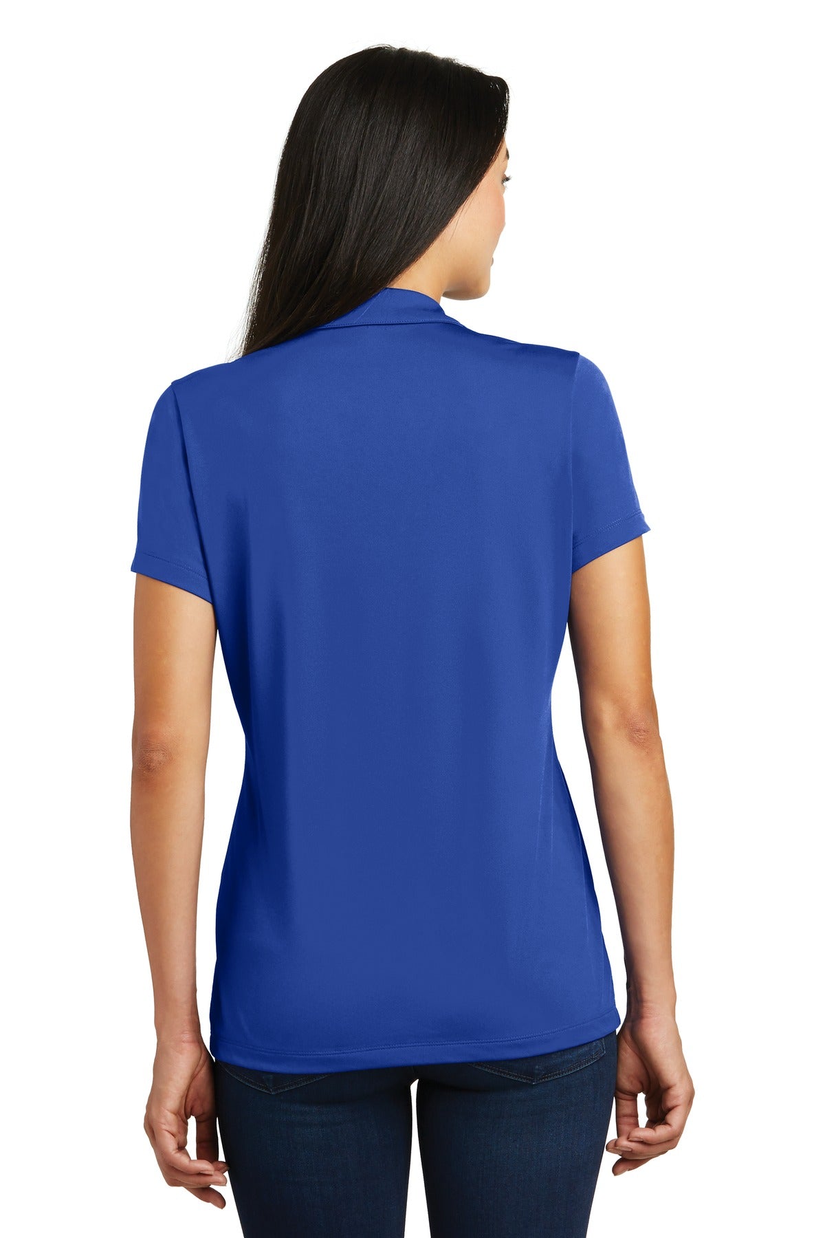 Sport-Tek Women's Contrast PosiCharge Tough Polo-2