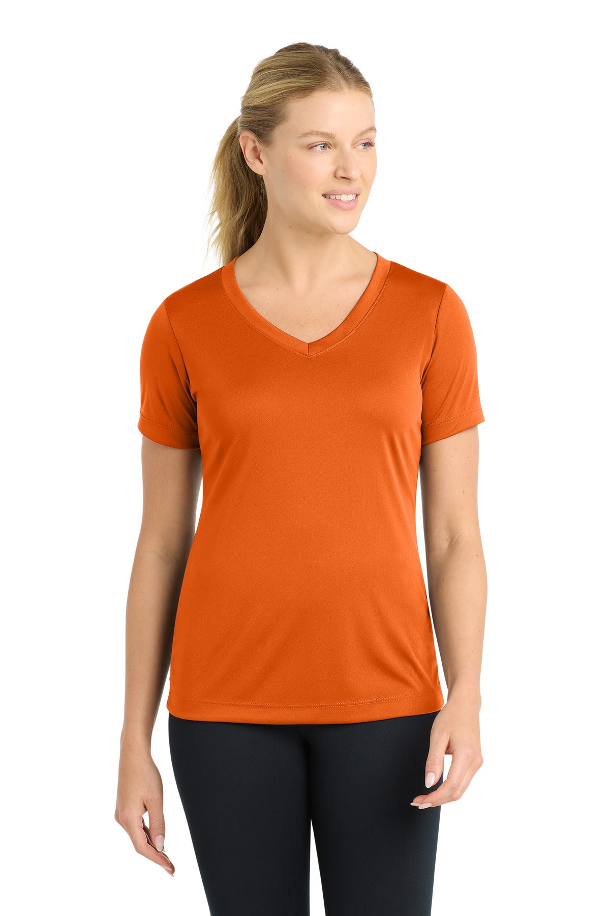 Sport-Tek Women's PosiCharge Competitor V-Neck Tee