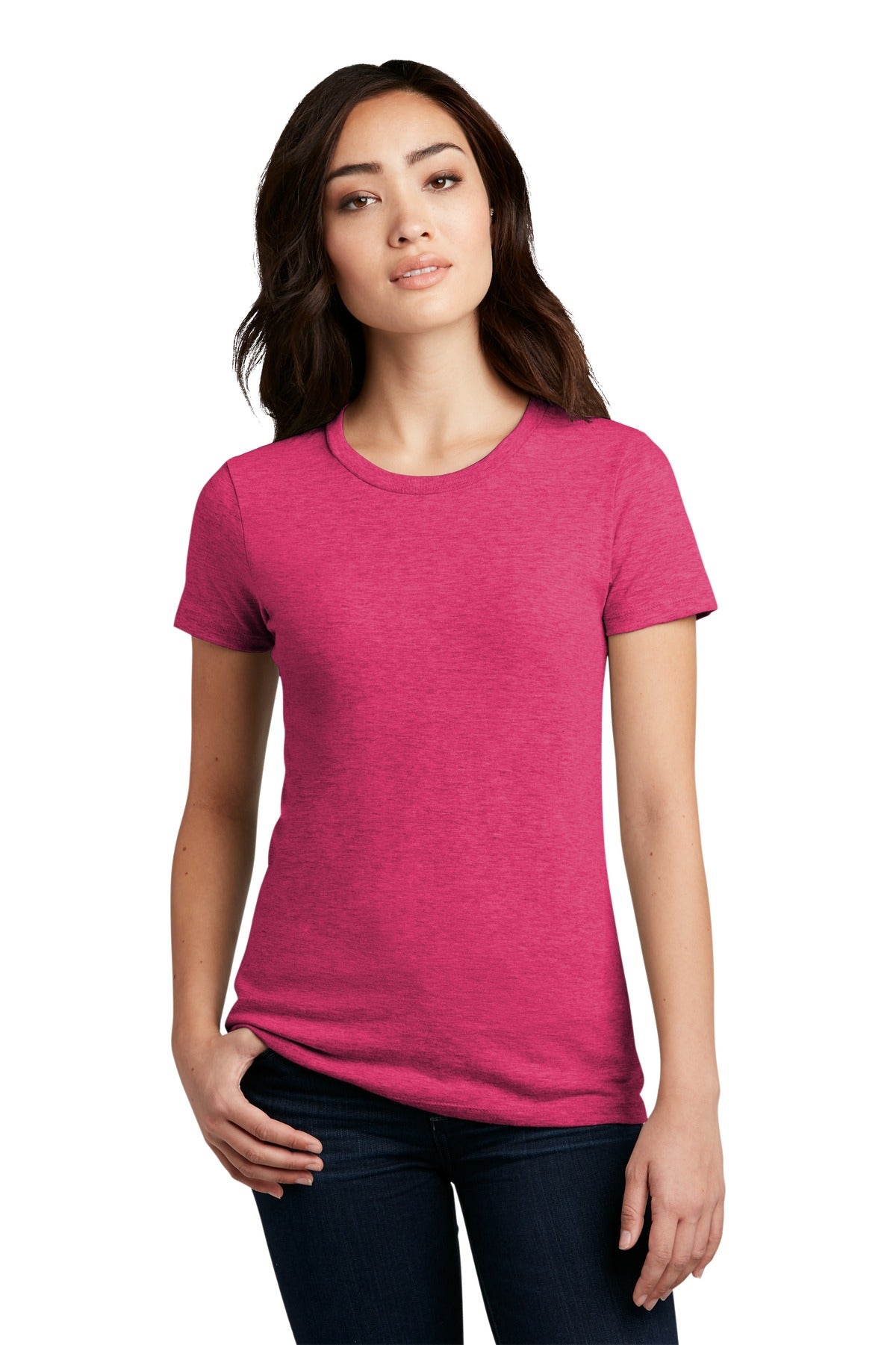 District Women's Perfect Blend CVC Tee