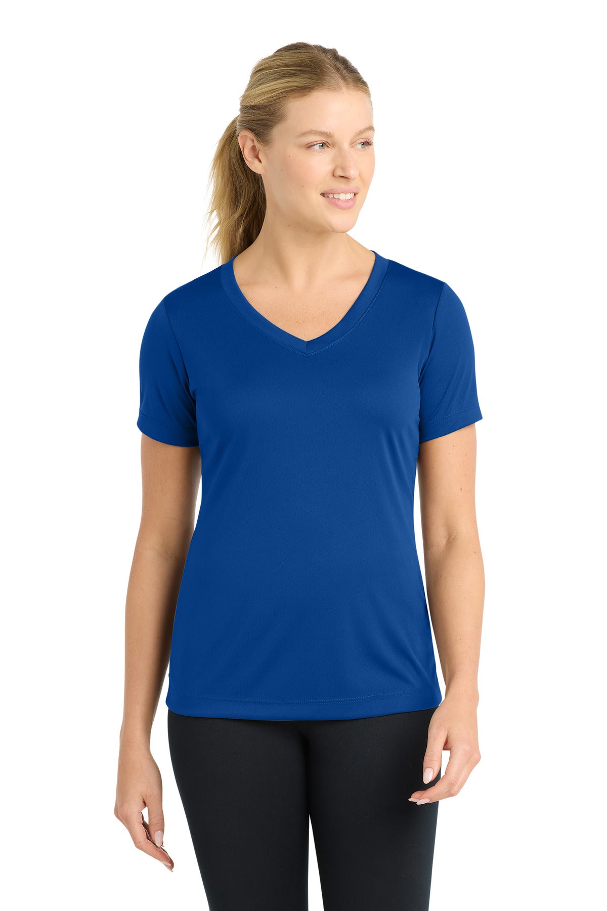 Sport-Tek Women's PosiCharge Competitor V-Neck Tee