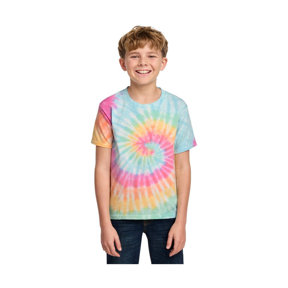 Port & Co Youth Tie-Dye Tee