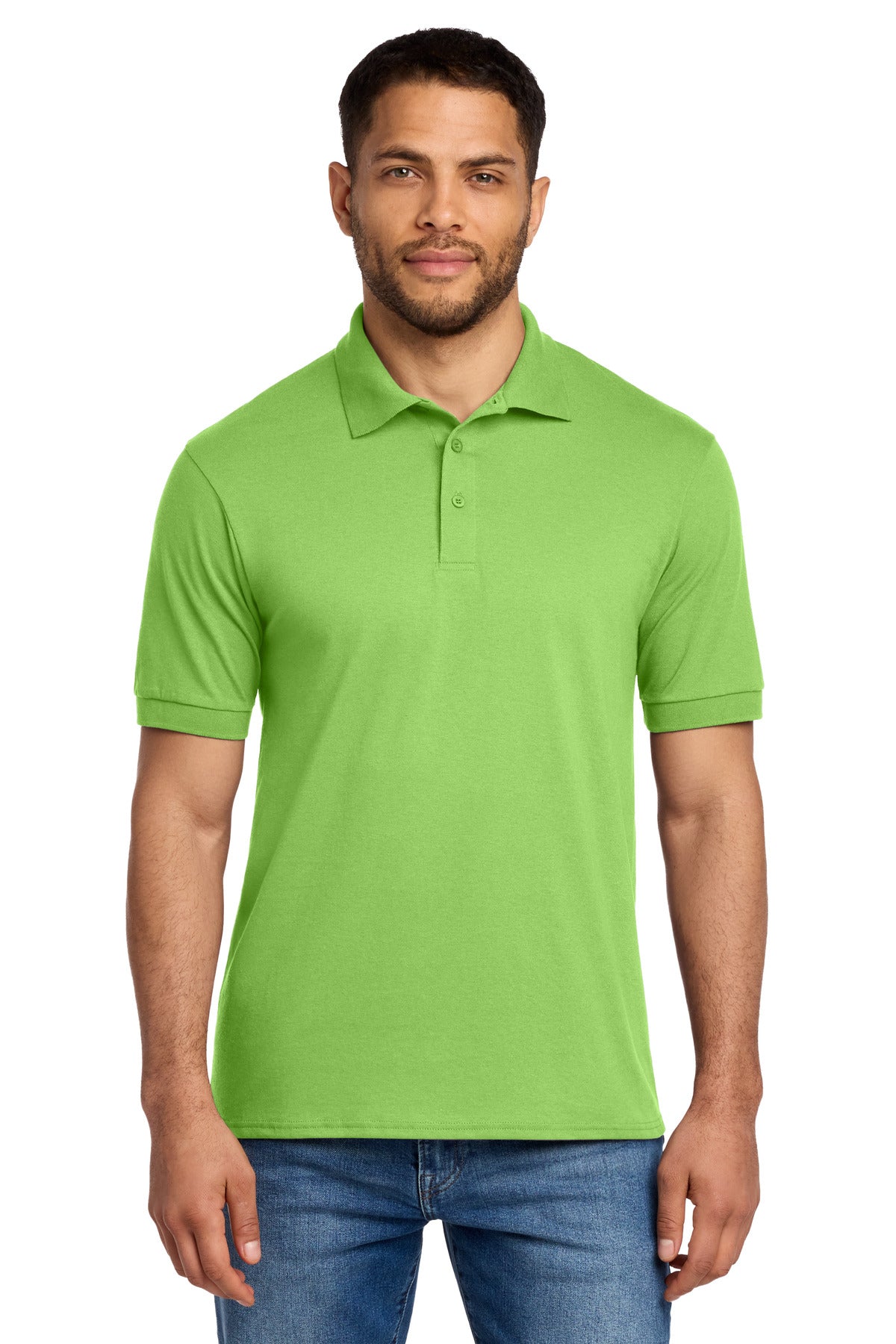 Port & Co Men's Core Blend Jersey Knit Polo
