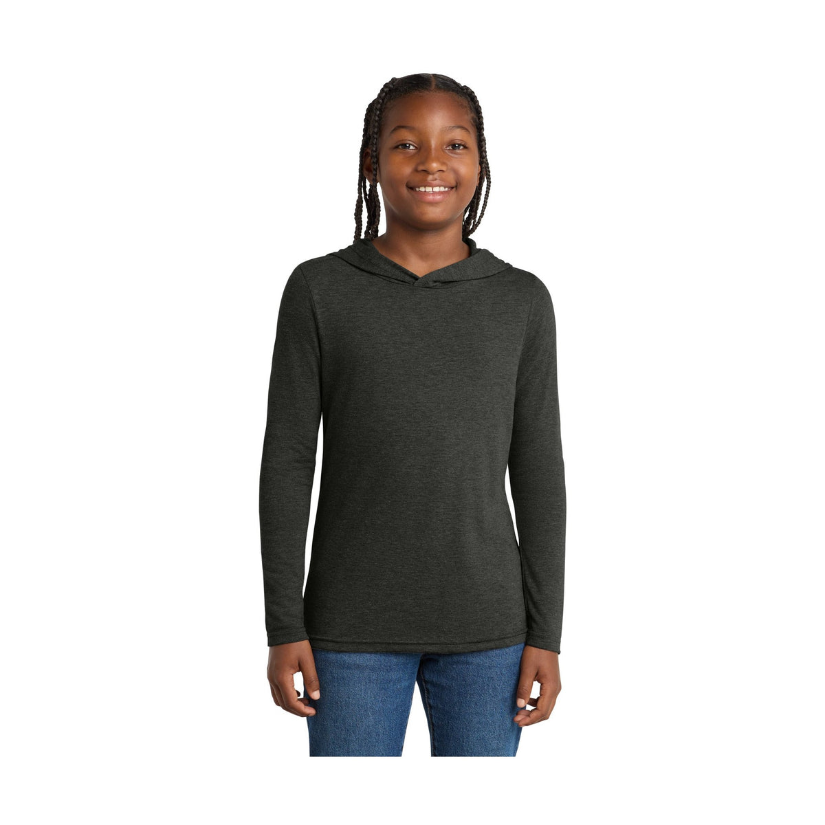 District Youth Perfect Tri Long Sleeve Hoodie DT139Y