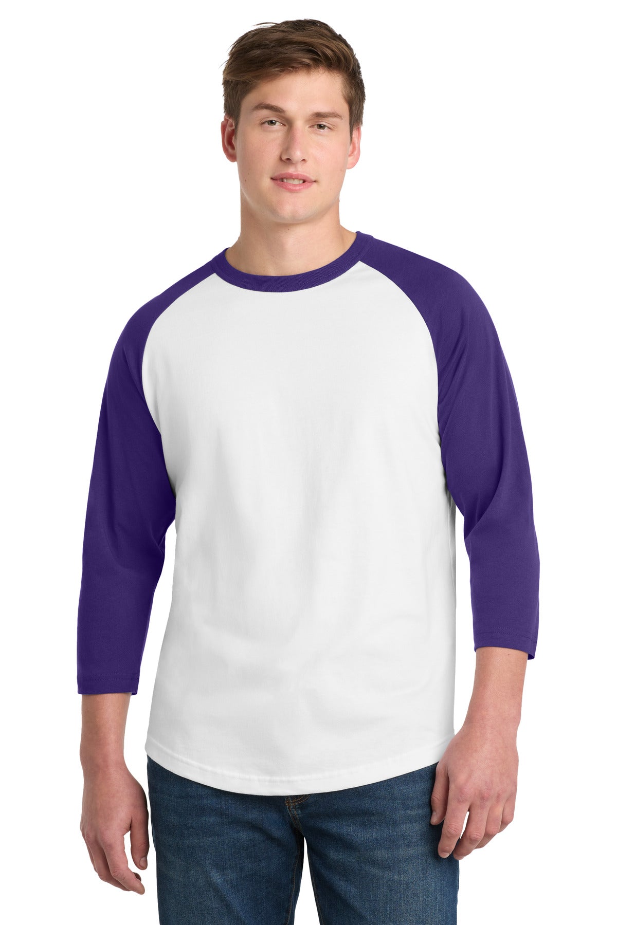 Sport-Tek Men's Colorblock Raglan Jersey