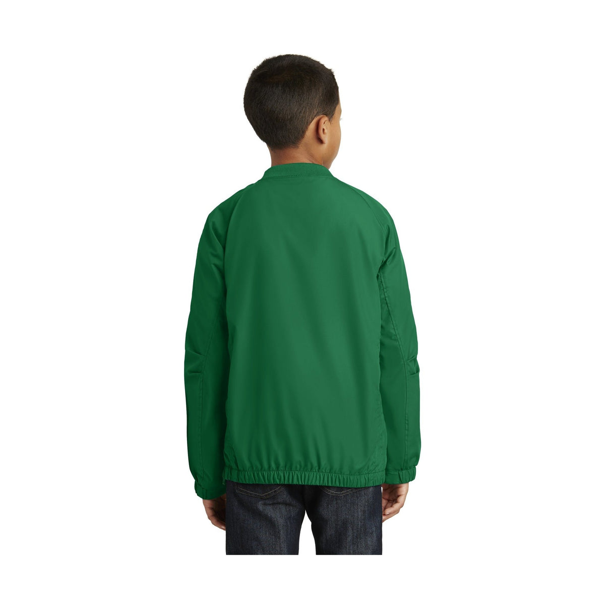 Sport-Tek ® Youth V-Neck Raglan Wind Shirt-2