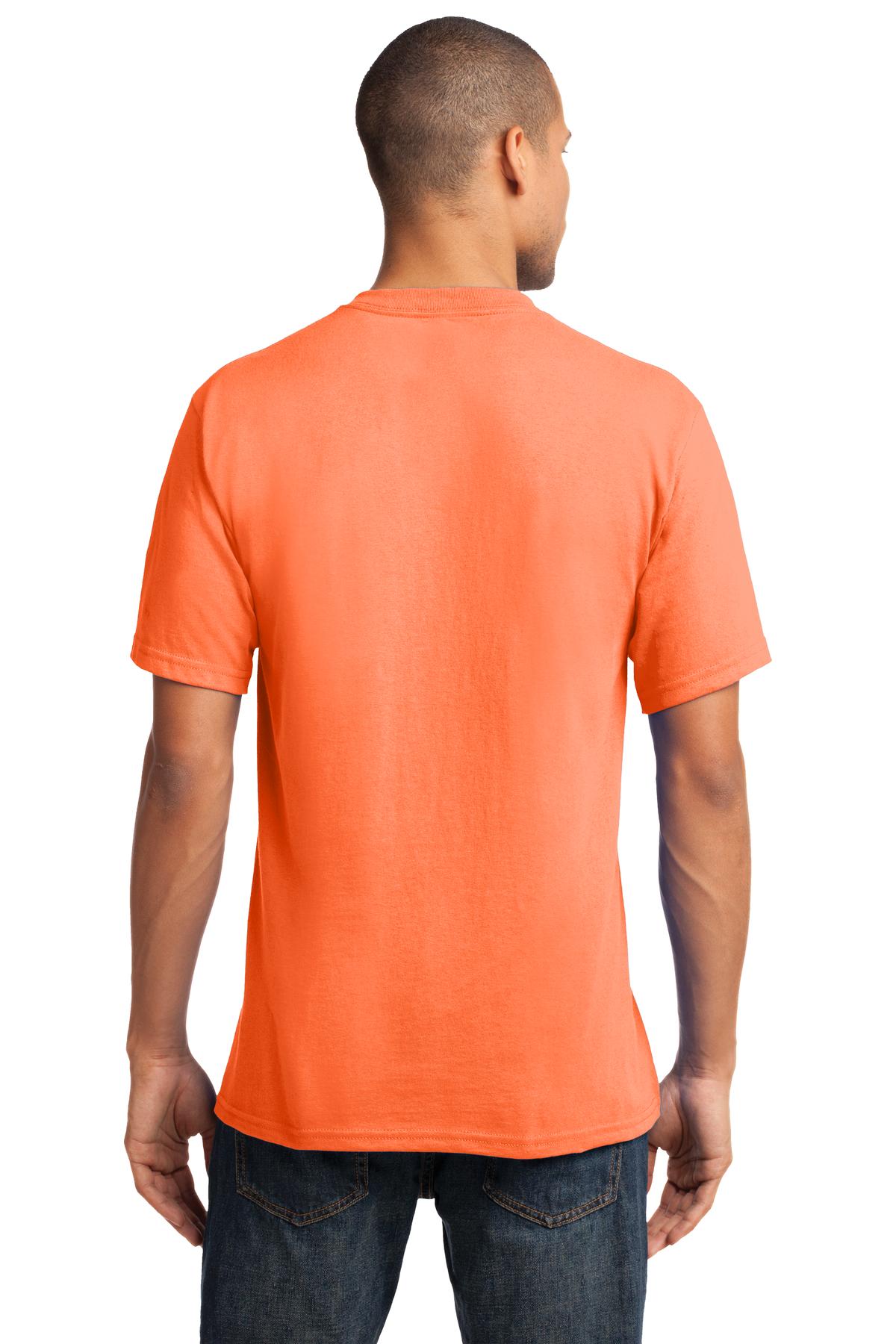 Port & Co Men's Core Cotton V-Neck Tee-2
