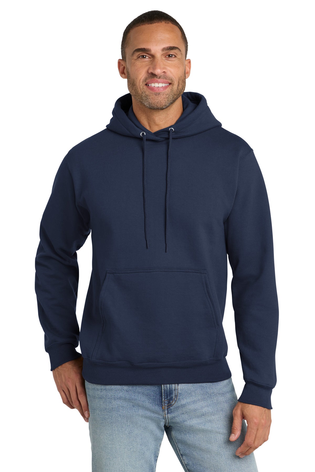 Port & Co Men's Essential Fleece Pullover Hooded Sweatshirt