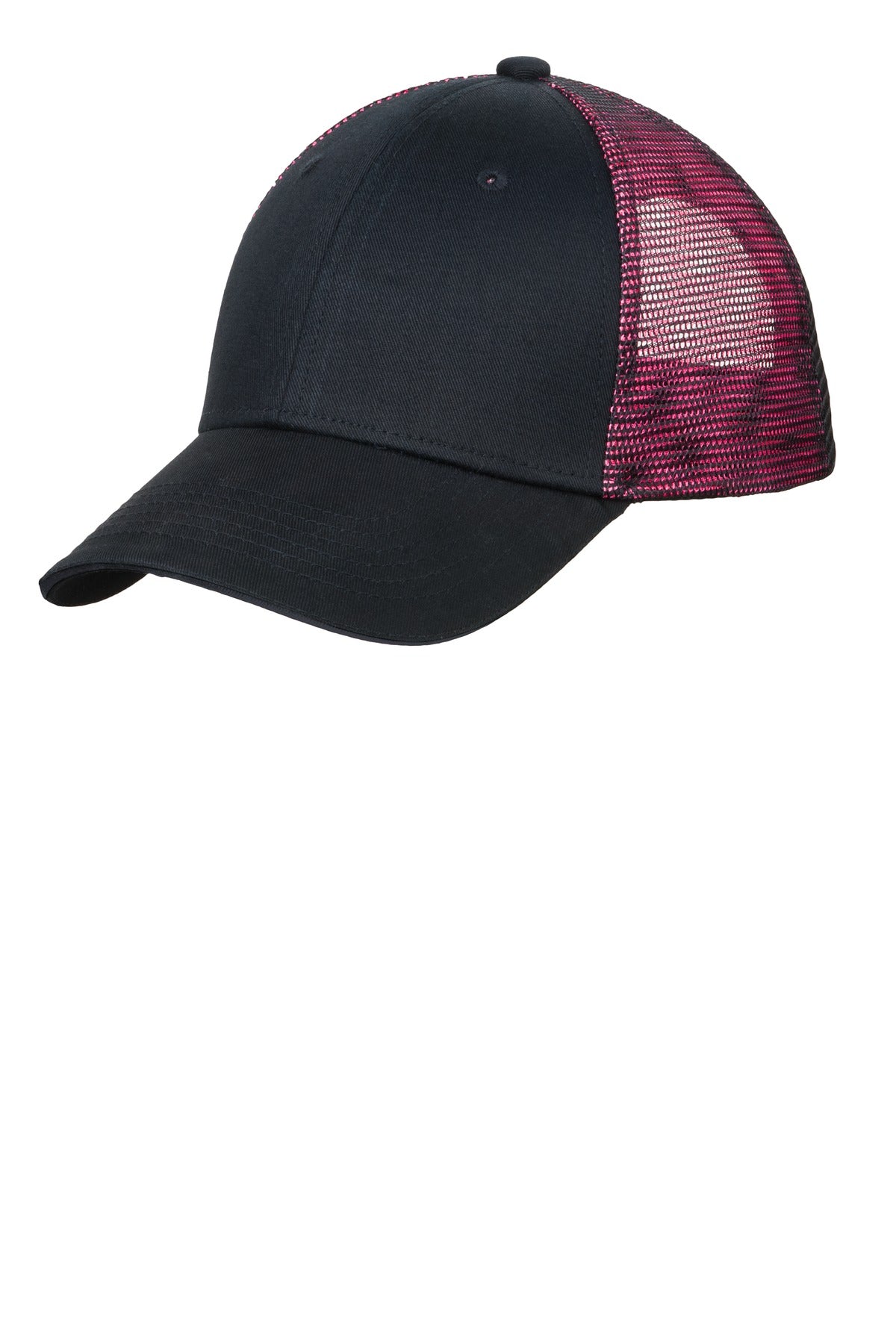 Port Authority Double Mesh Snapback Sandwich Bill Cap
