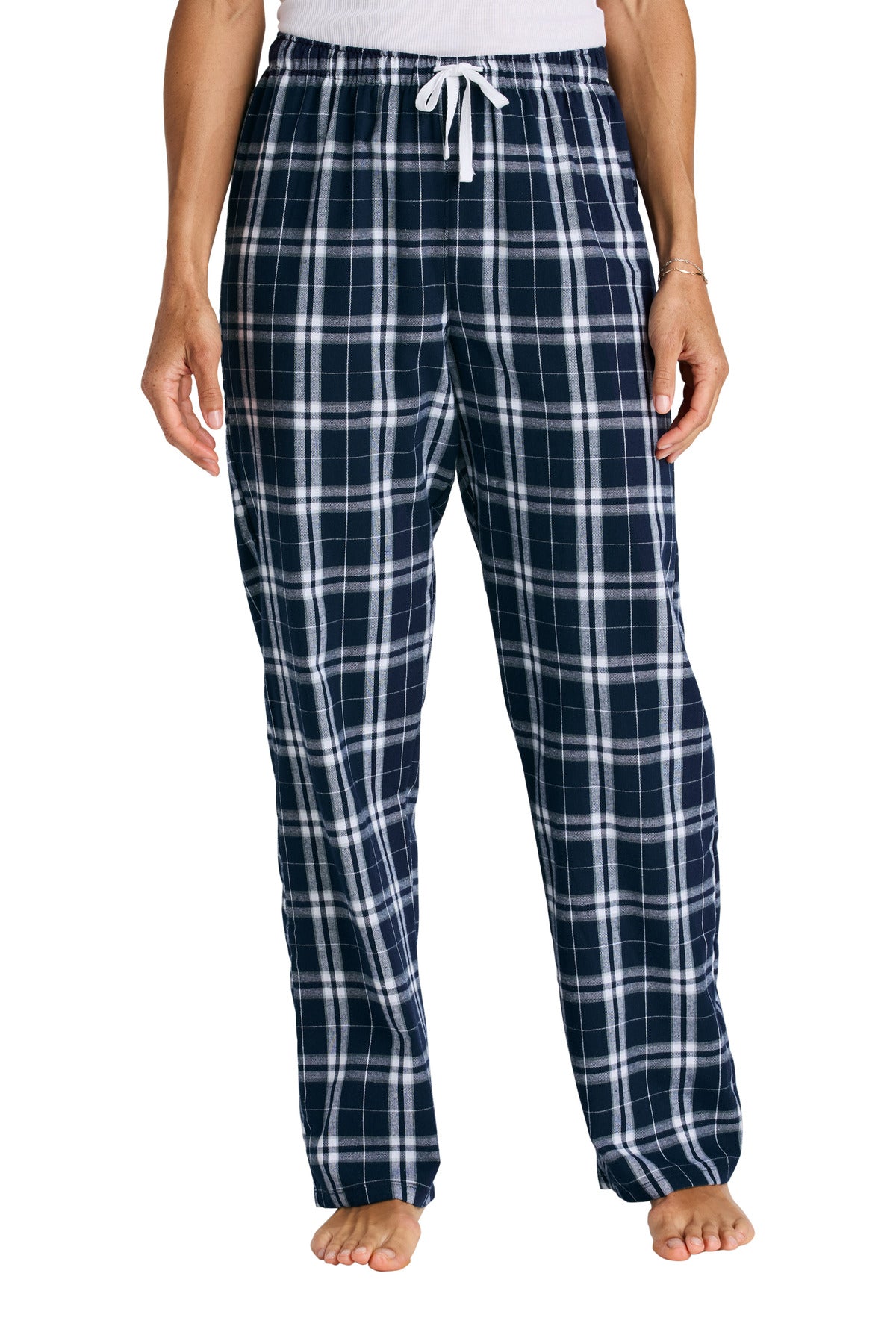 District Women's Flannel Plaid Pant