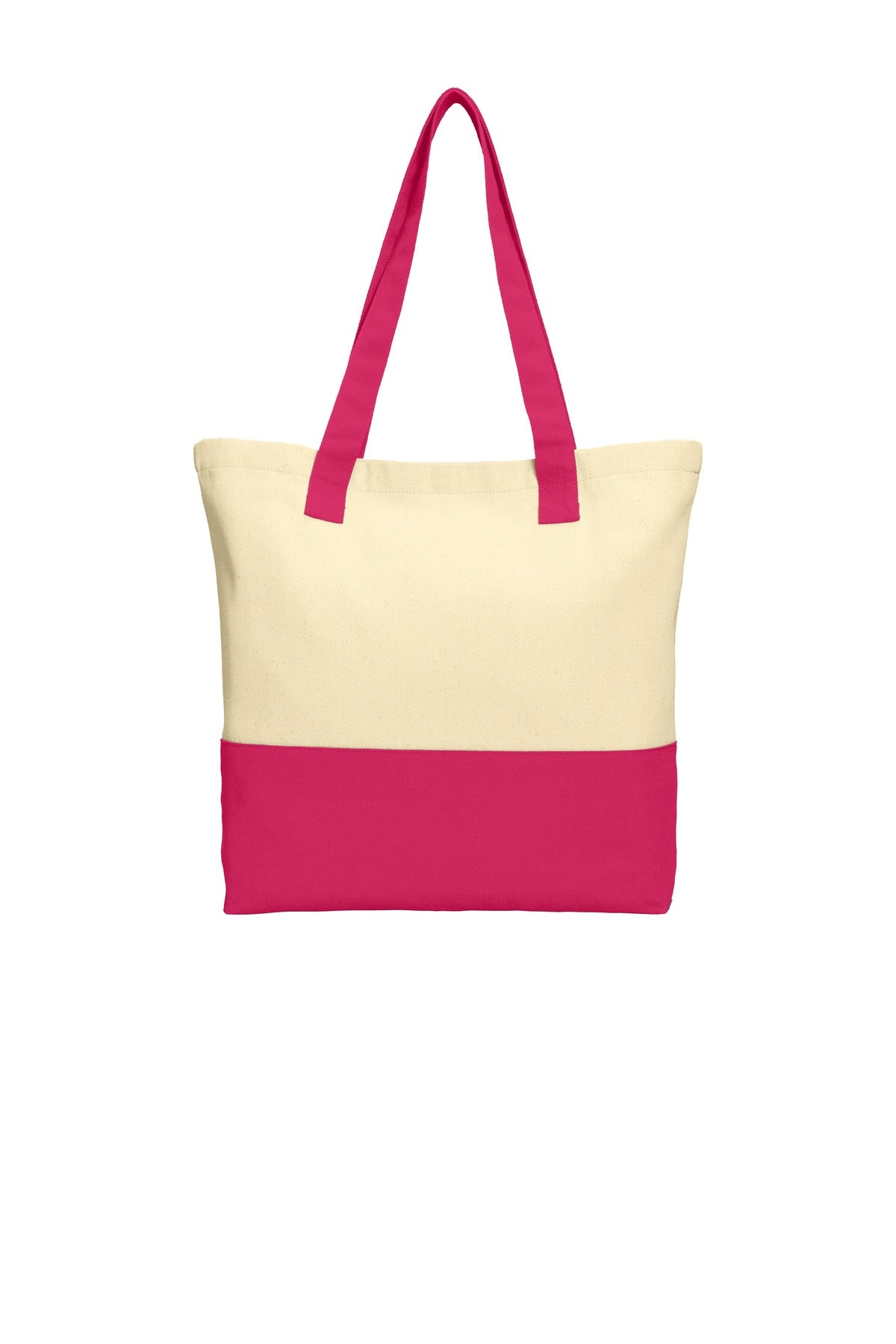 Port Authority Colorblock Cotton Tote