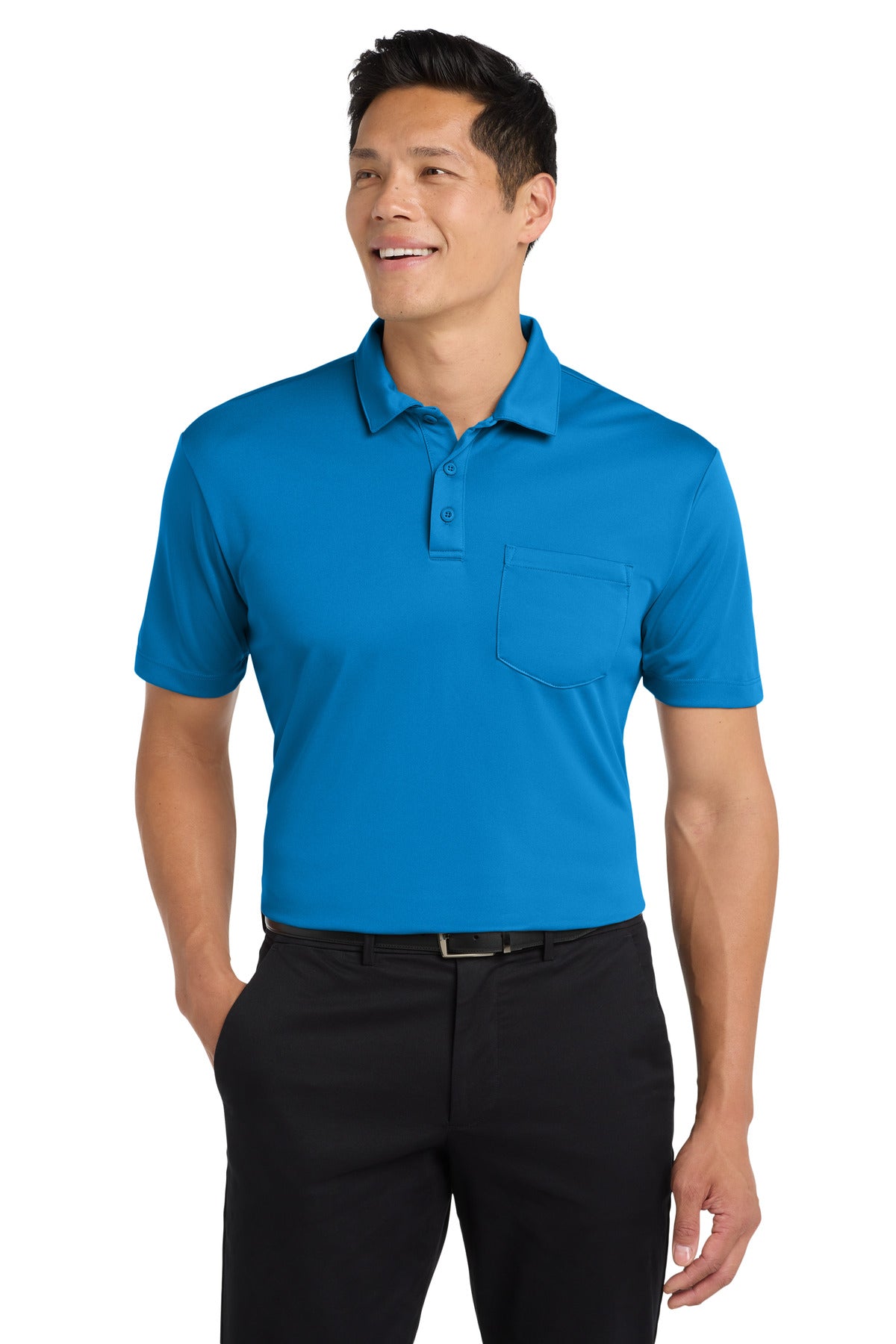 Port Authority Men's Silk Touch Performance Pocket Polo
