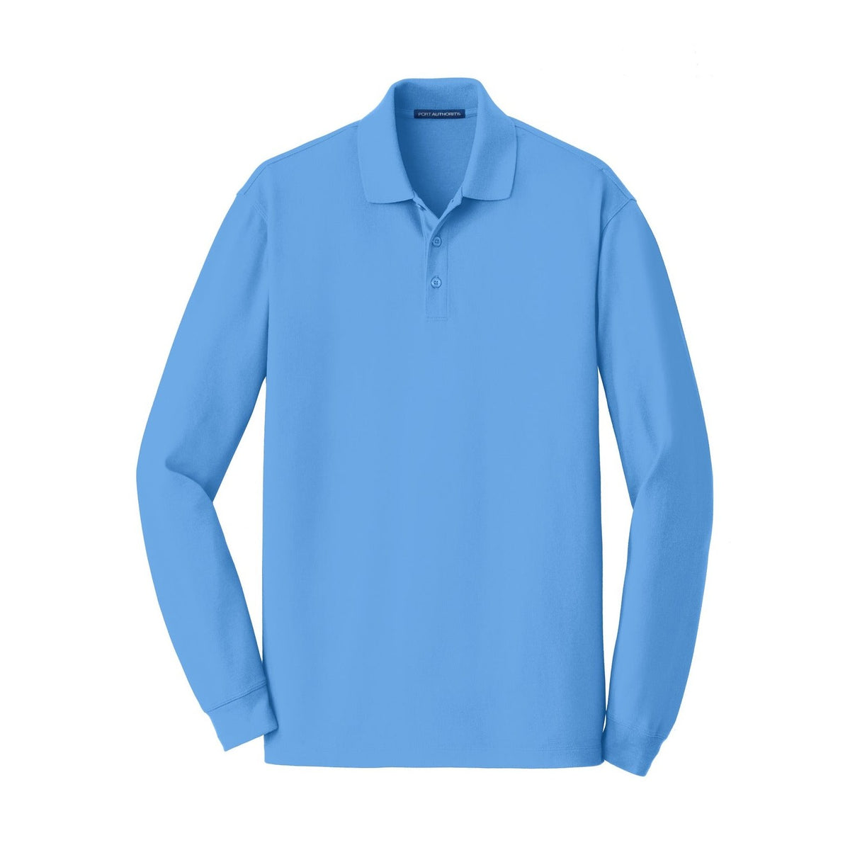 Port Authority Men's EZCotton Long Sleeve Polo-3