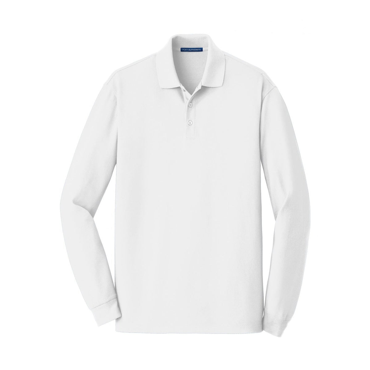 Port Authority Men's EZCotton Long Sleeve Polo-3