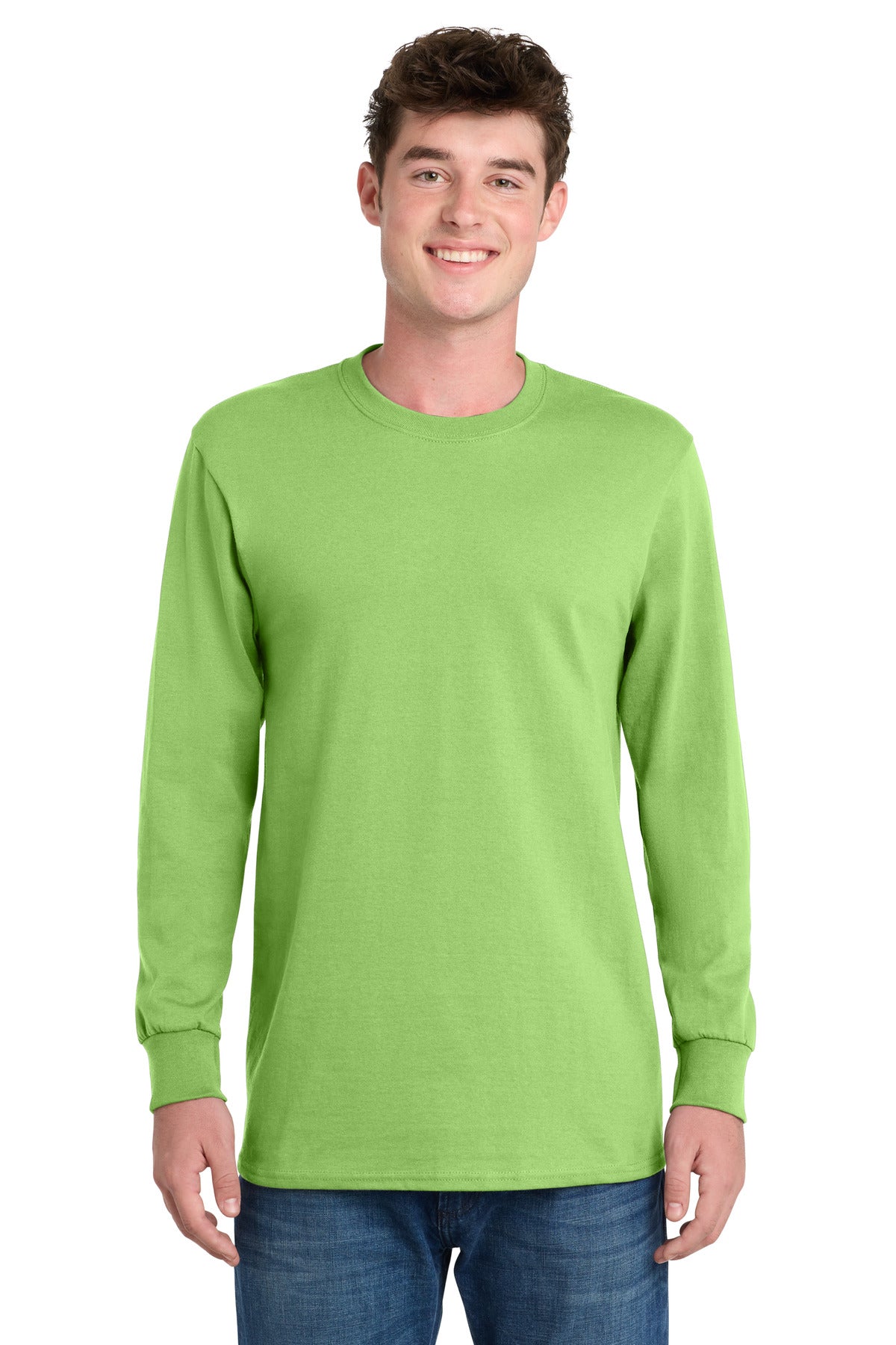 Port & Co Men's Tall Long Sleeve Essential Tee