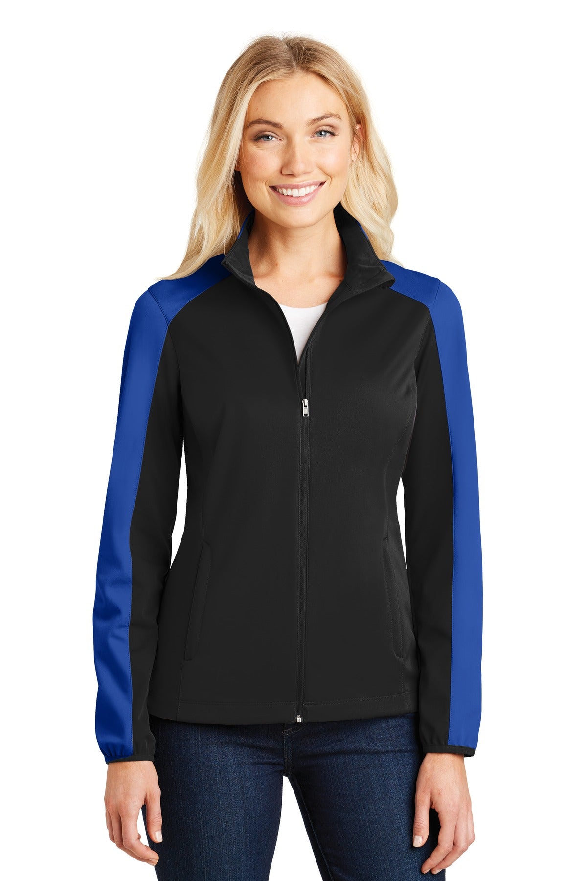 Port Authority Women's Active Colorblock Soft Shell Jacket