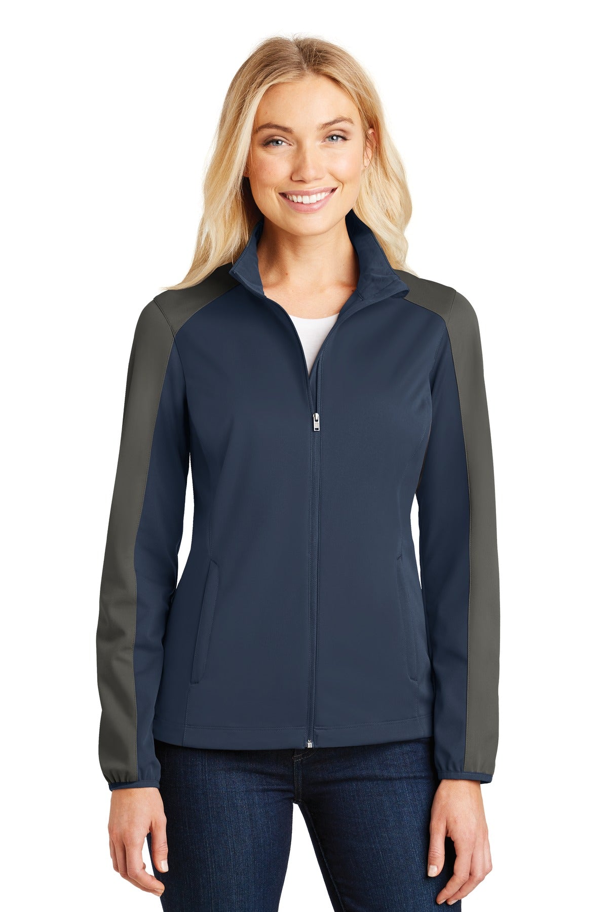Port Authority Women's Active Colorblock Soft Shell Jacket