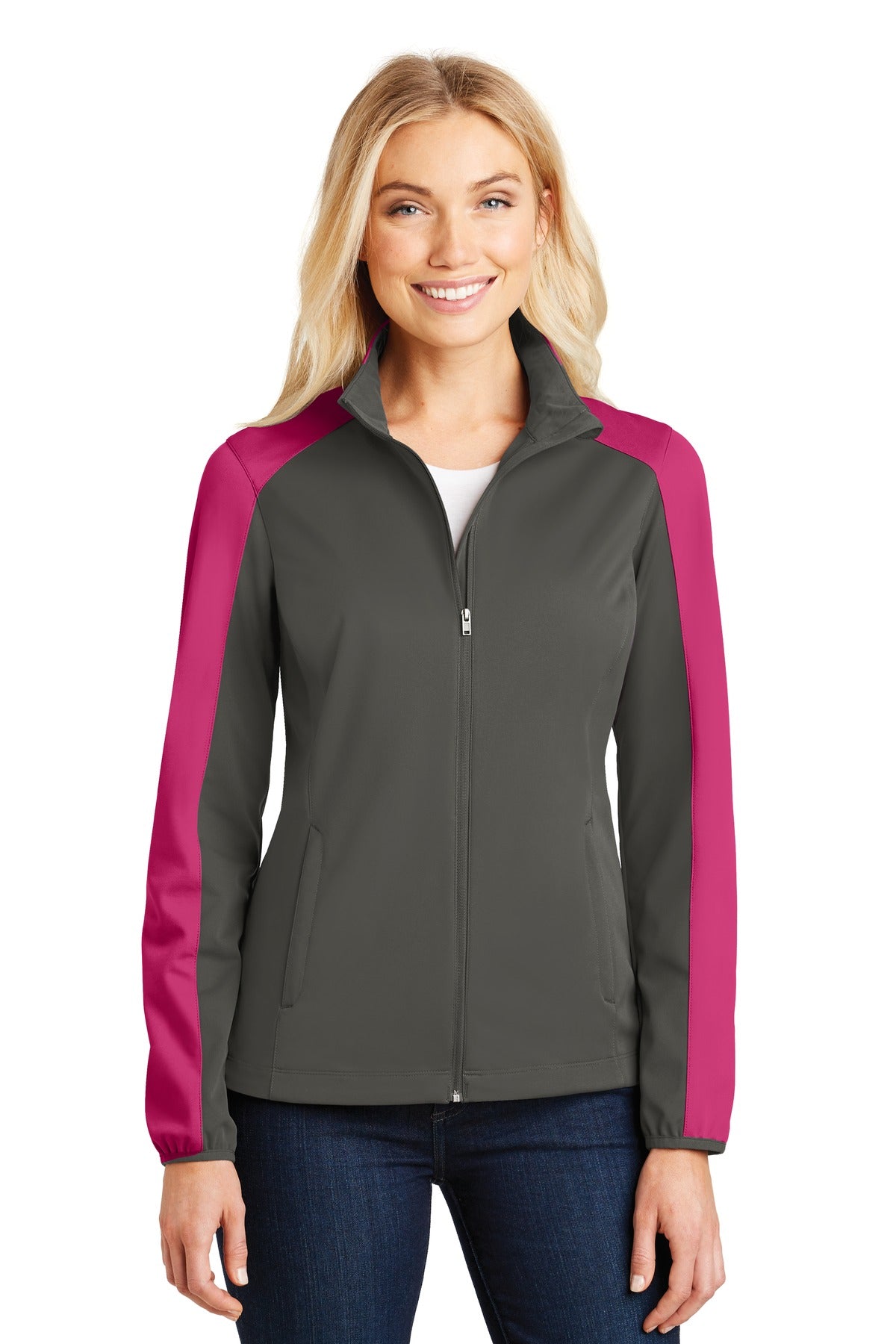 Port Authority Women's Active Colorblock Soft Shell Jacket