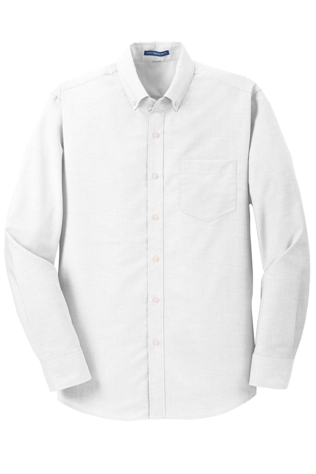 Port Authority Men's Tall SuperPro Oxford Shirt-3