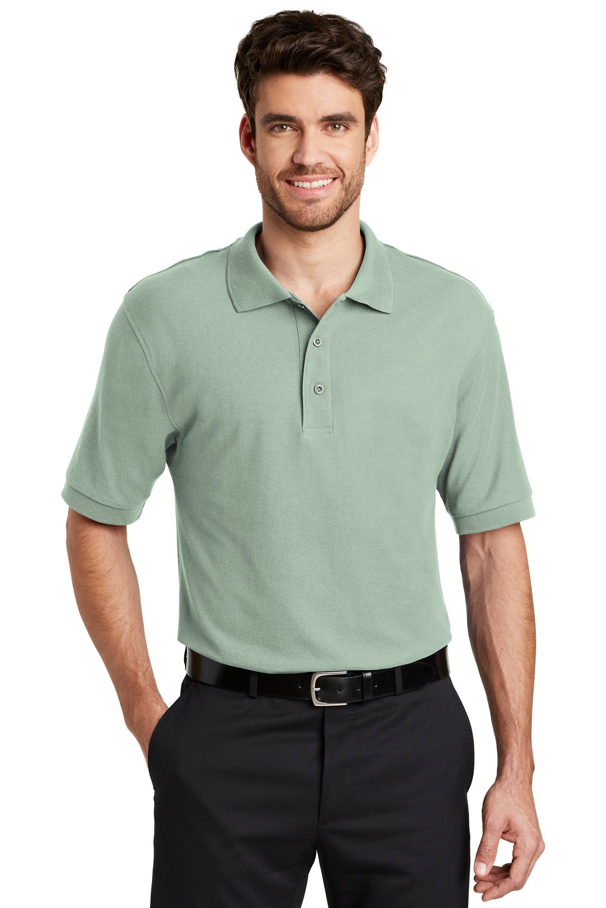 Port Authority Extended Size Silk Touch Polo K500ES