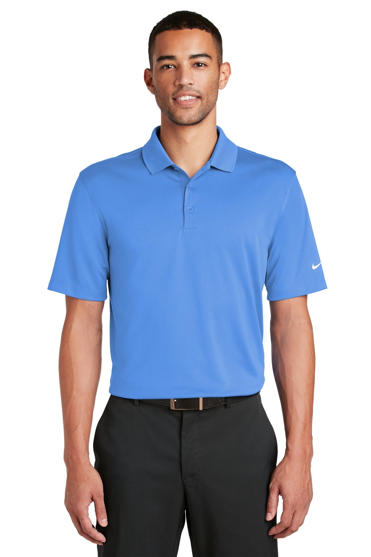 Nike Men's Dri-FIT Classic Fit Players Polo with Flat Knit Collar