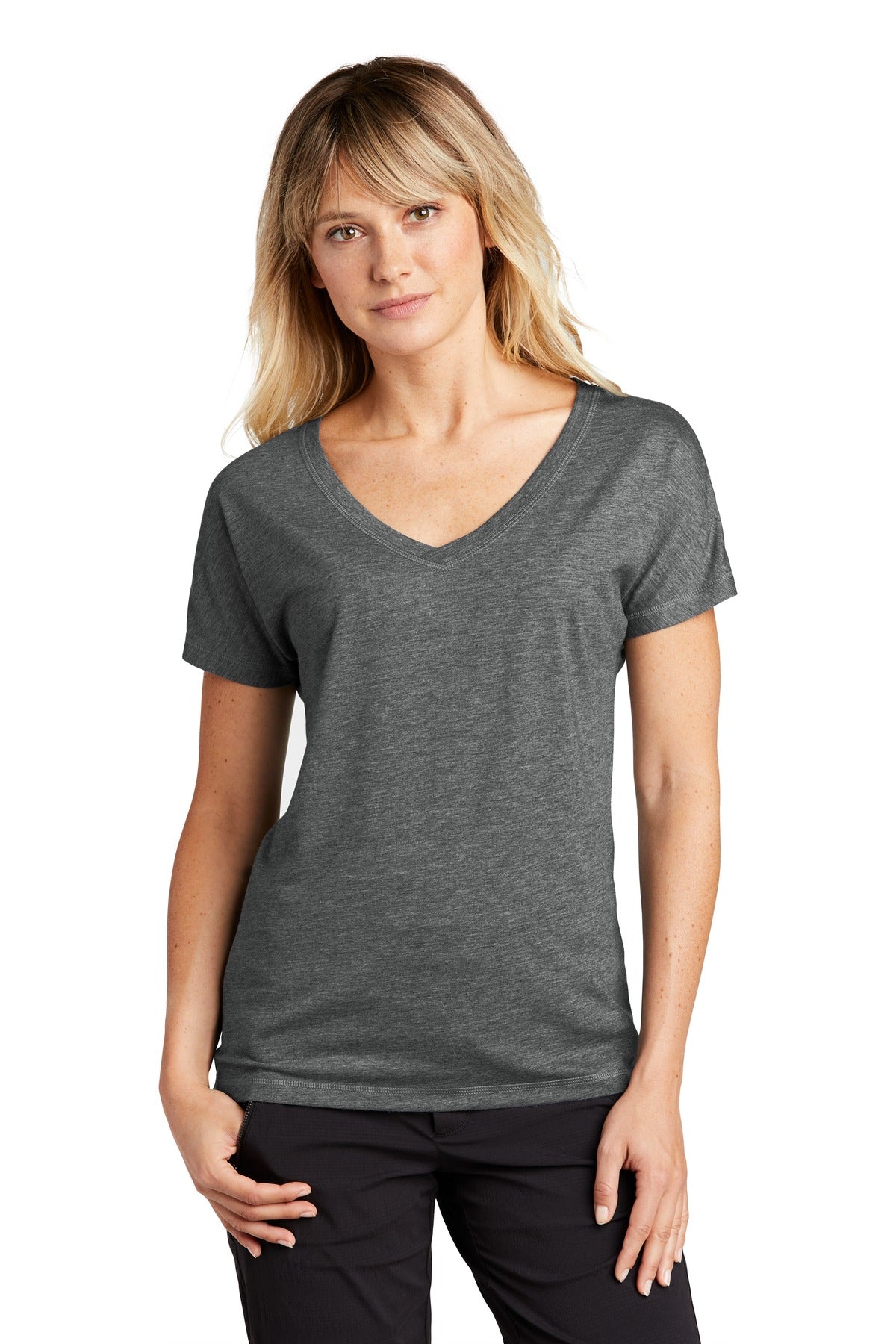 Sport-Tek Women's PosiCharge Tri-Blend Wicking Dolman Tee