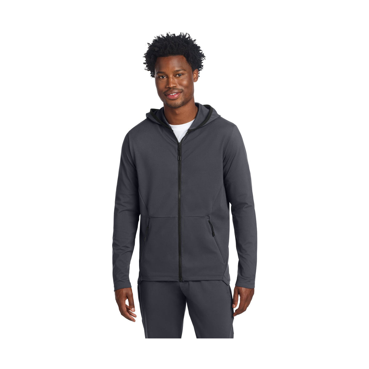 Sport-Tek Men's Circuit Hooded Full-Zip ST870