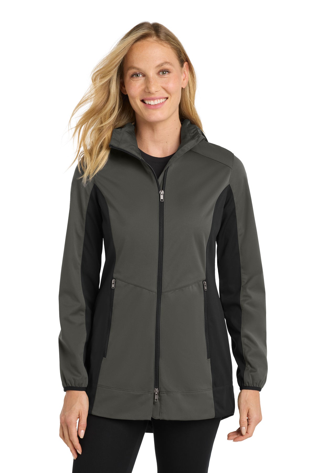 Port Authority Women's Active Hooded Soft Shell Jacket