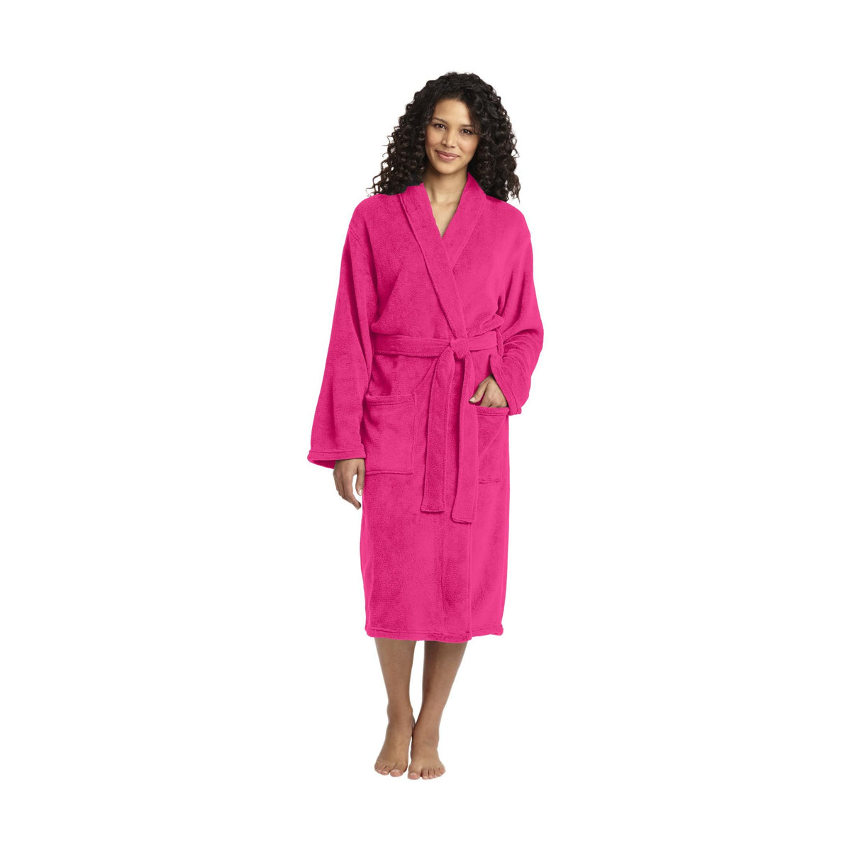 Port Authority Plush Microfleece Shawl Collar Robe