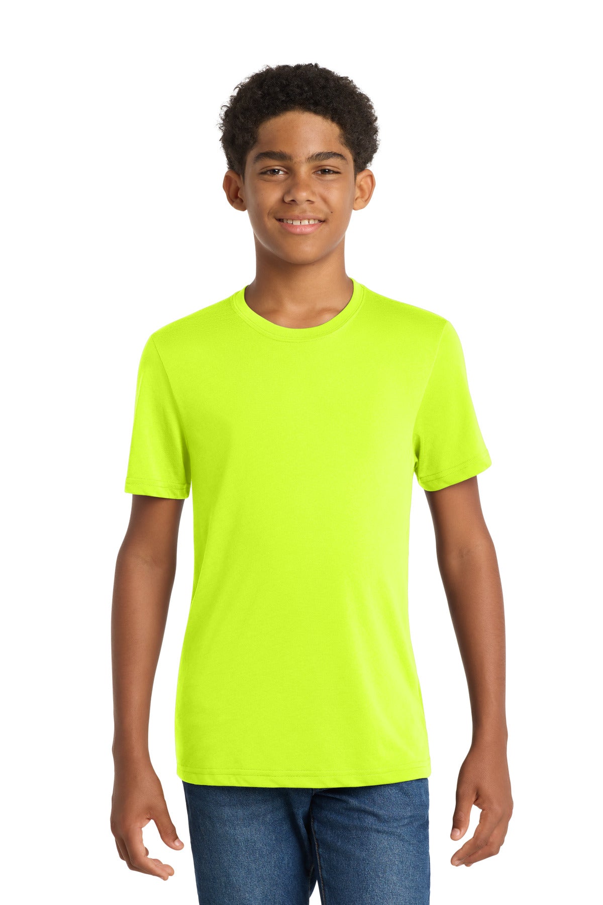 Sport-Tek Youth PosiCharge Competitor Cotton Touch Tee