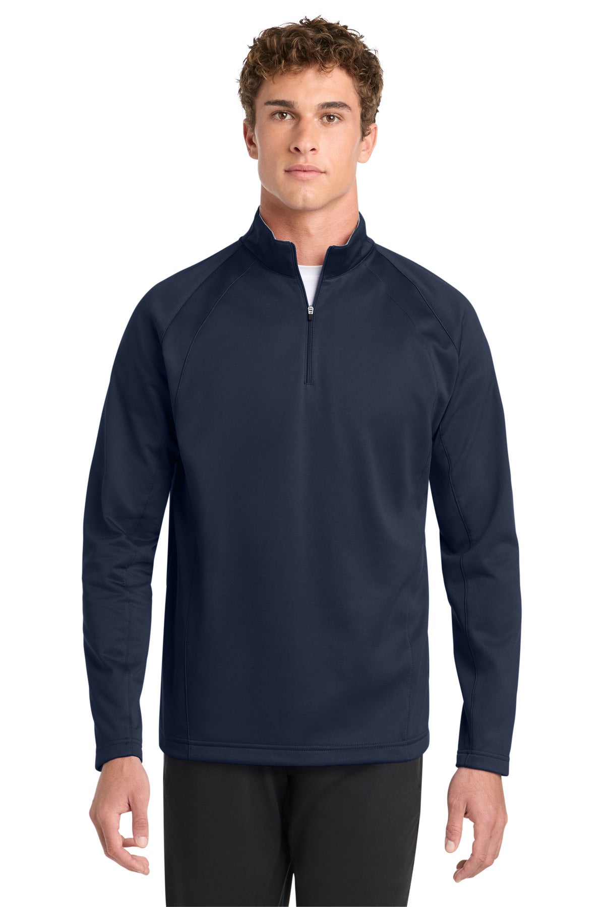 Sport-Tek Men's Sport-Wick Fleece 1/4-Zip Pullover