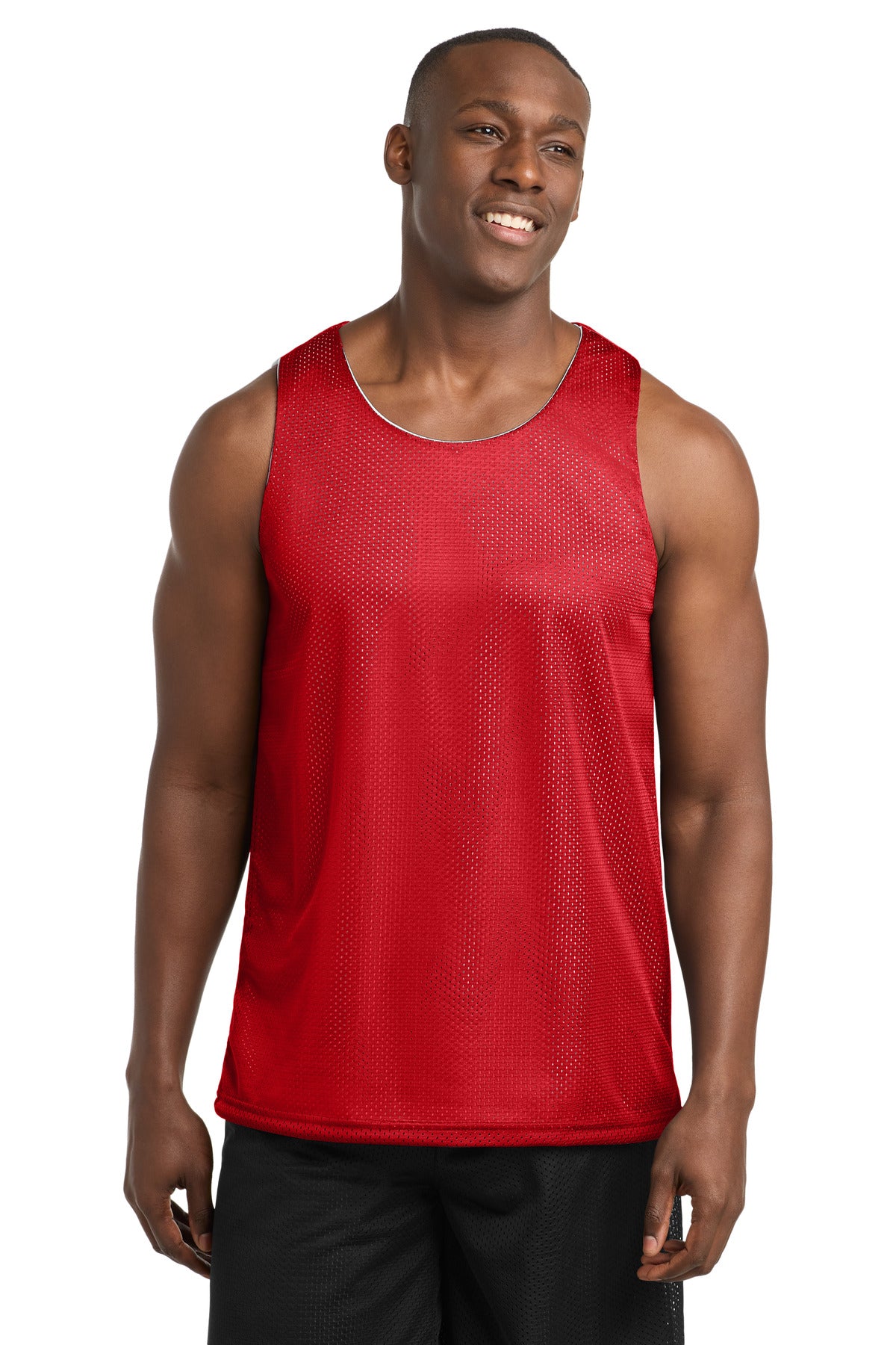 Sport-Tek Men's PosiCharge Classic Mesh Reversible Tank