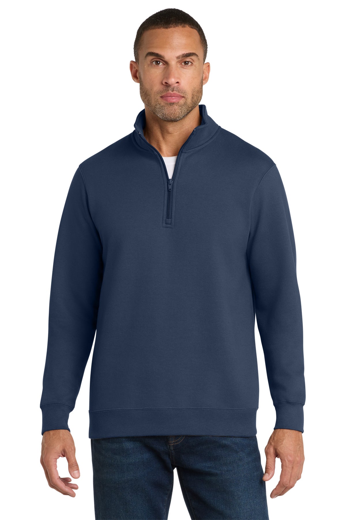 Port & Co Men's Fan Favorite Fleece 1/4-Zip Pullover Sweatshirt