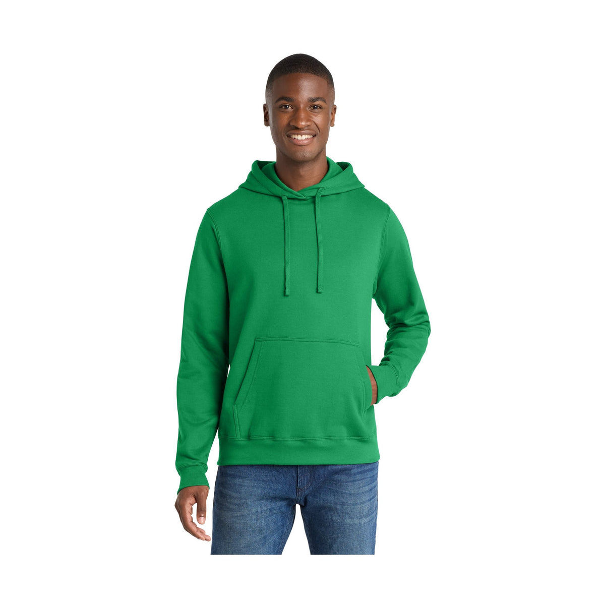 Port & Co Men's Fan Favorite Fleece Pullover Hooded Sweatshirt