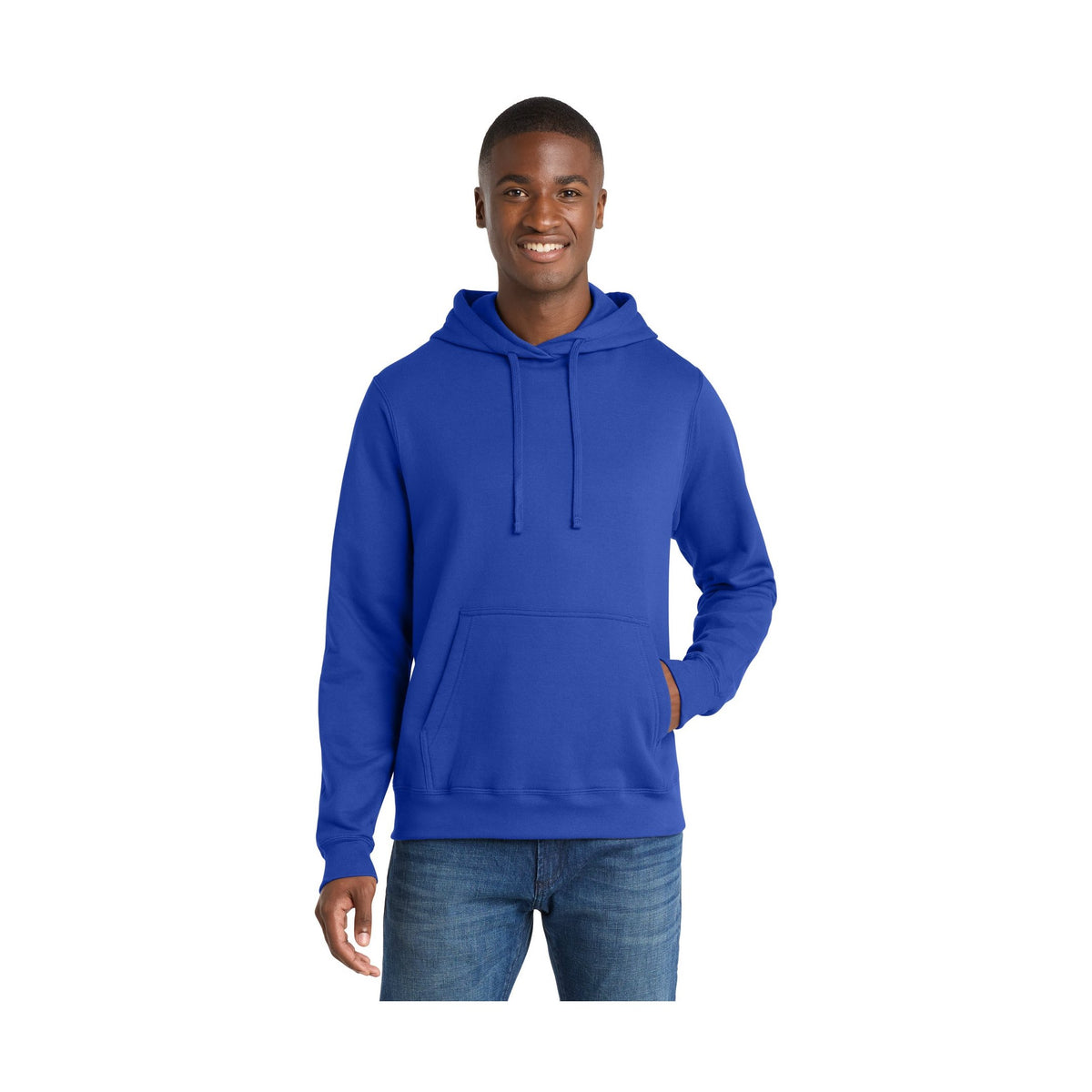 Port & Co Men's Fan Favorite Fleece Pullover Hooded Sweatshirt